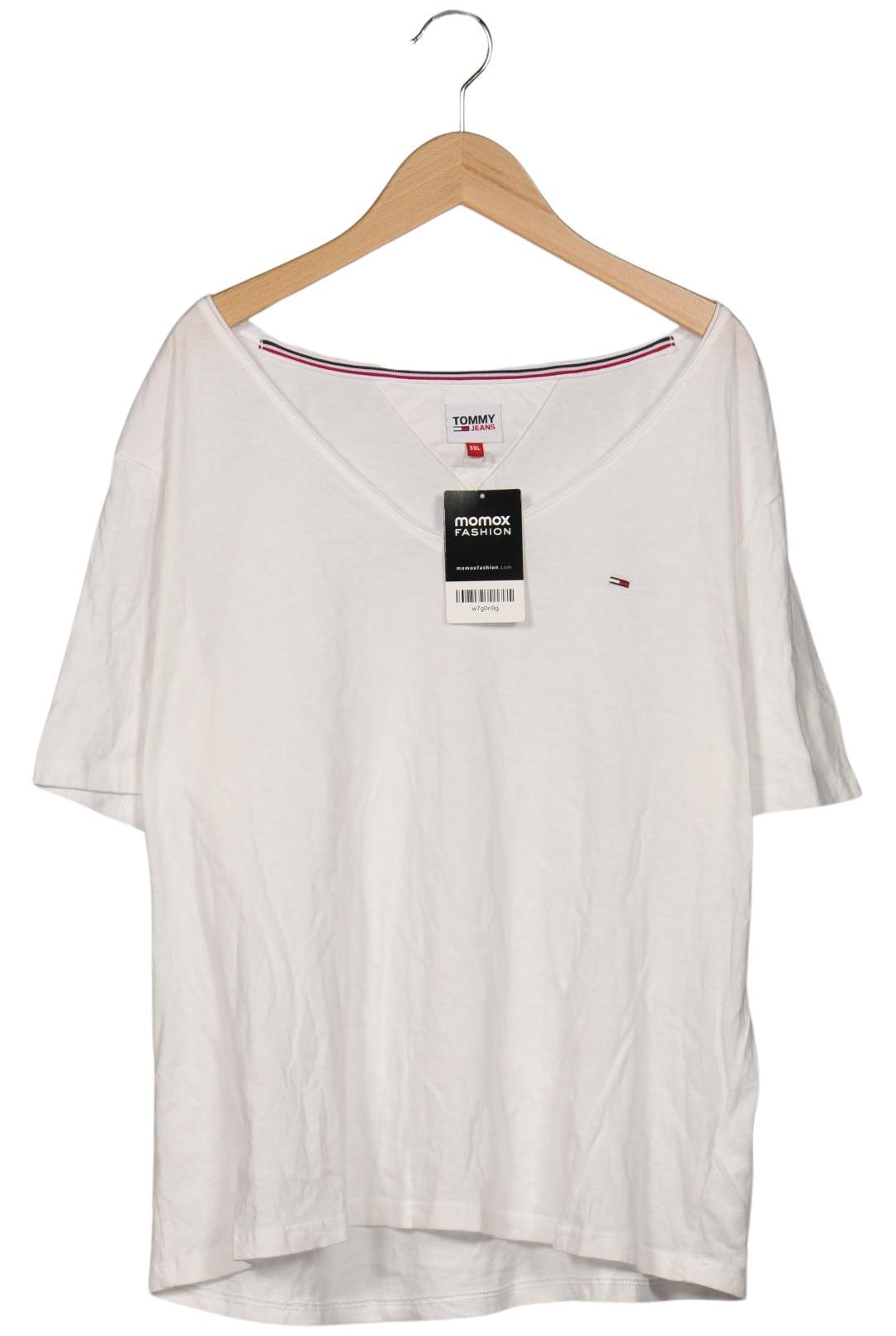

Tommy Jeans Damen T-Shirt, weiß, Gr. 48