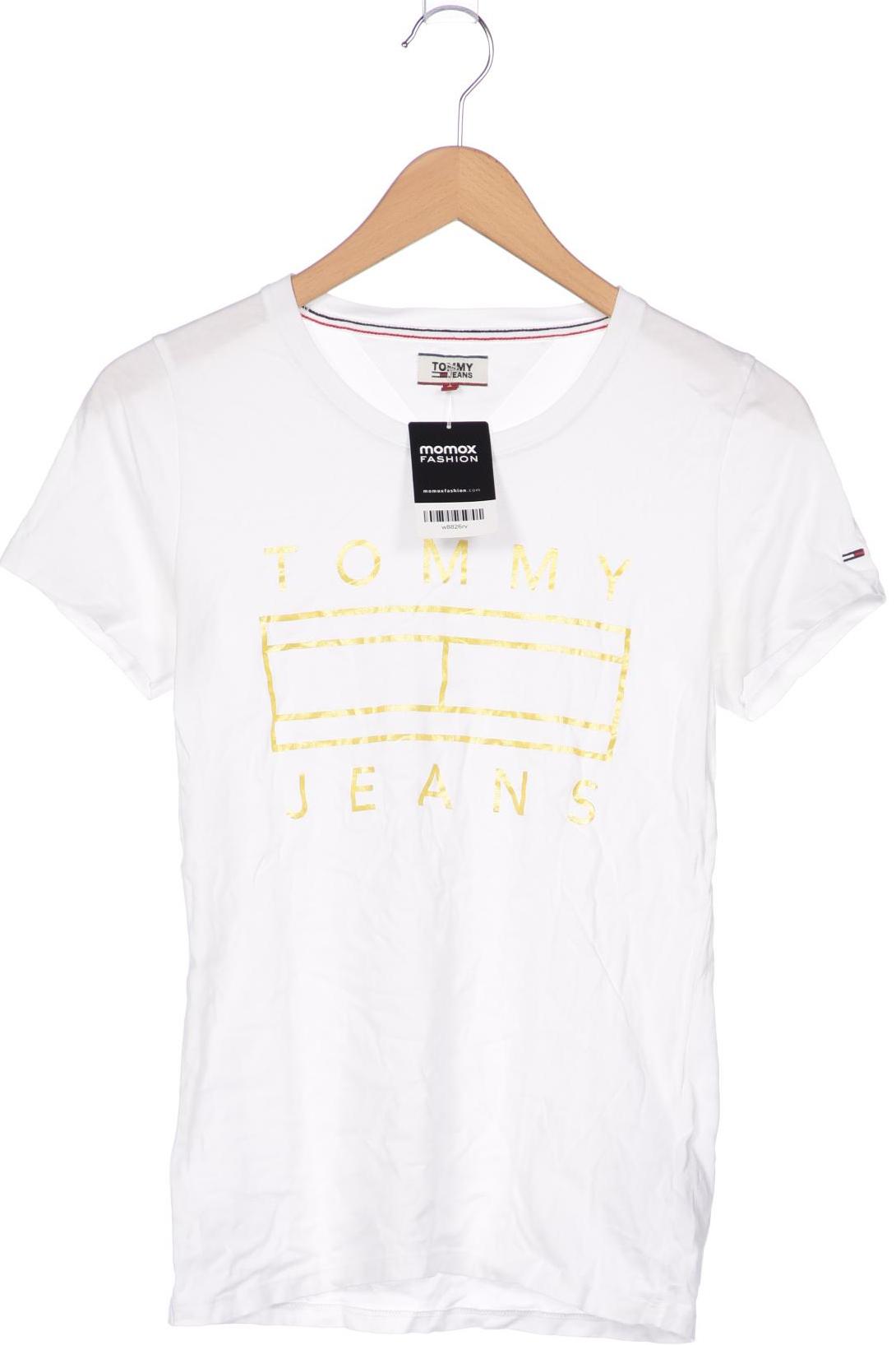 

Tommy Jeans Damen T-Shirt, weiß, Gr. 36