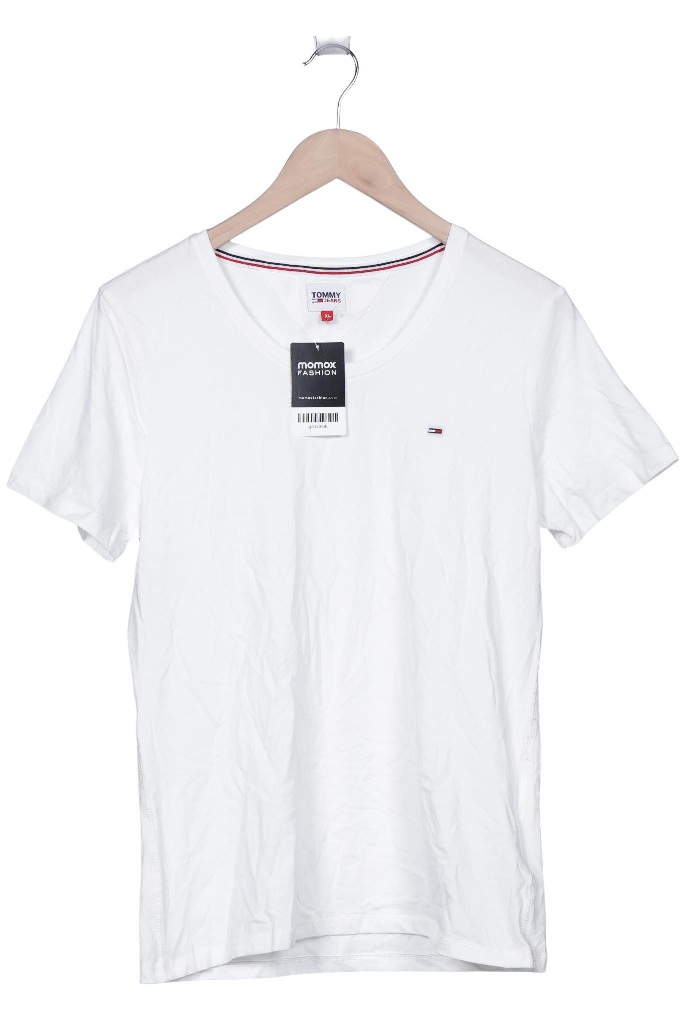 

Tommy Jeans Damen T-Shirt, weiß, Gr. 44