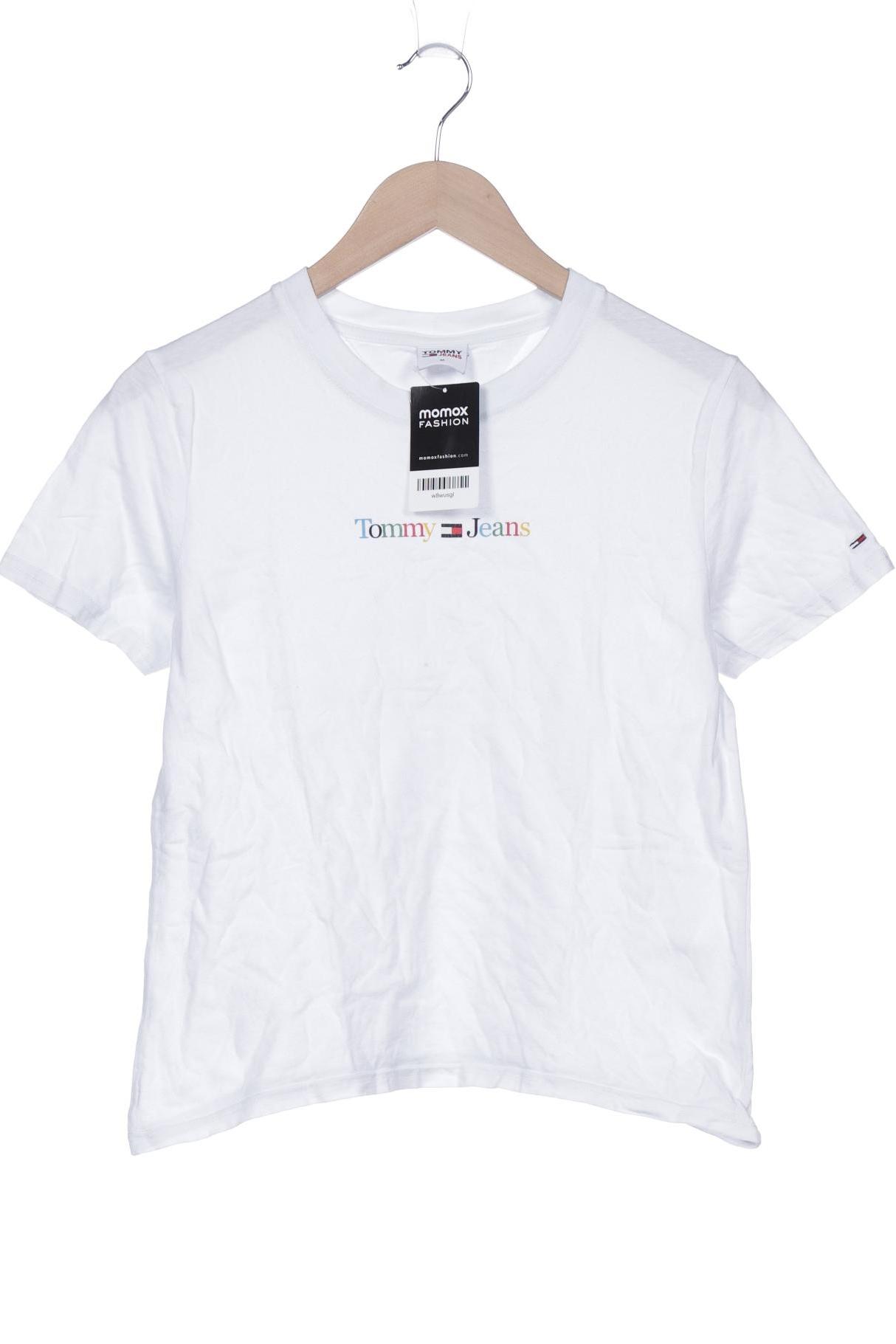 

Tommy Jeans Damen T-Shirt, weiß, Gr. 38