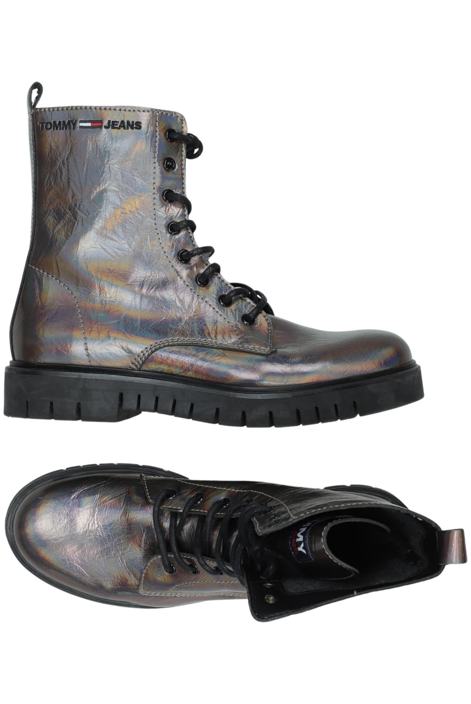 

Tommy Jeans Damen Stiefelette, flieder, Gr. 39