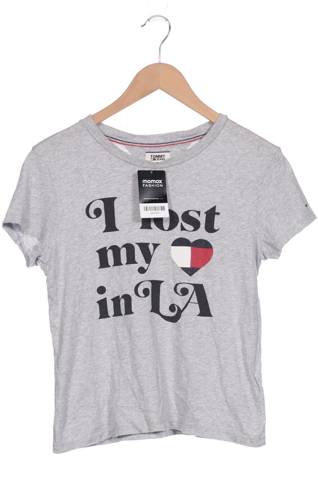 

Tommy Jeans Damen T-Shirt, grau, Gr. 34