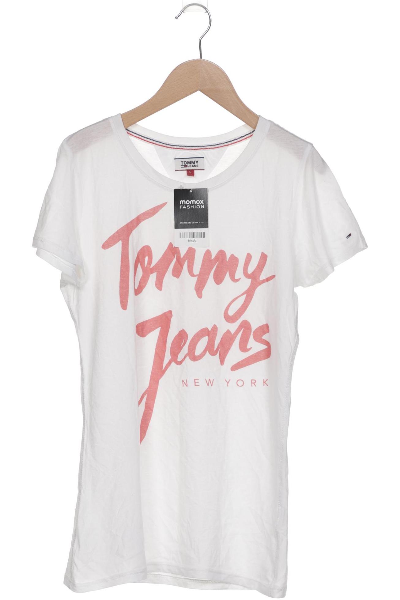 

Tommy Jeans Damen T-Shirt, weiß, Gr. 42