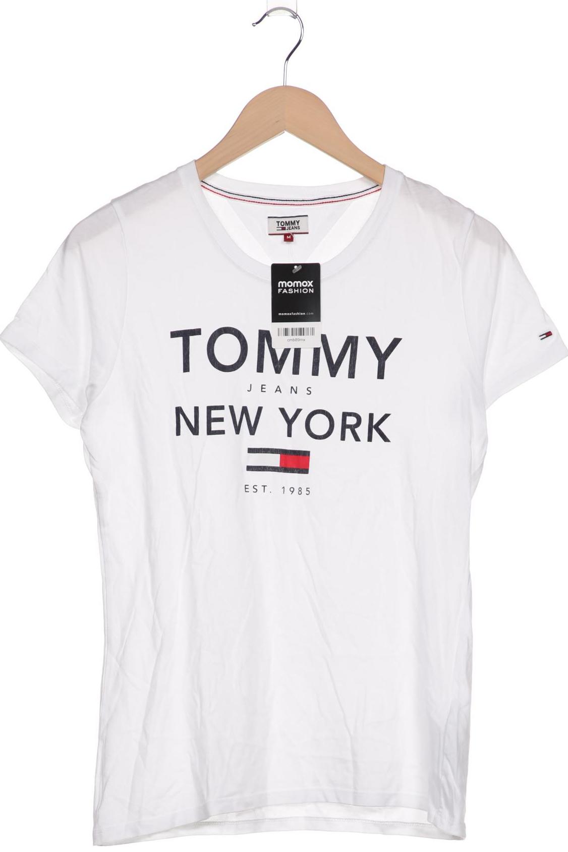 

Tommy Jeans Damen T-Shirt, weiß, Gr. 38