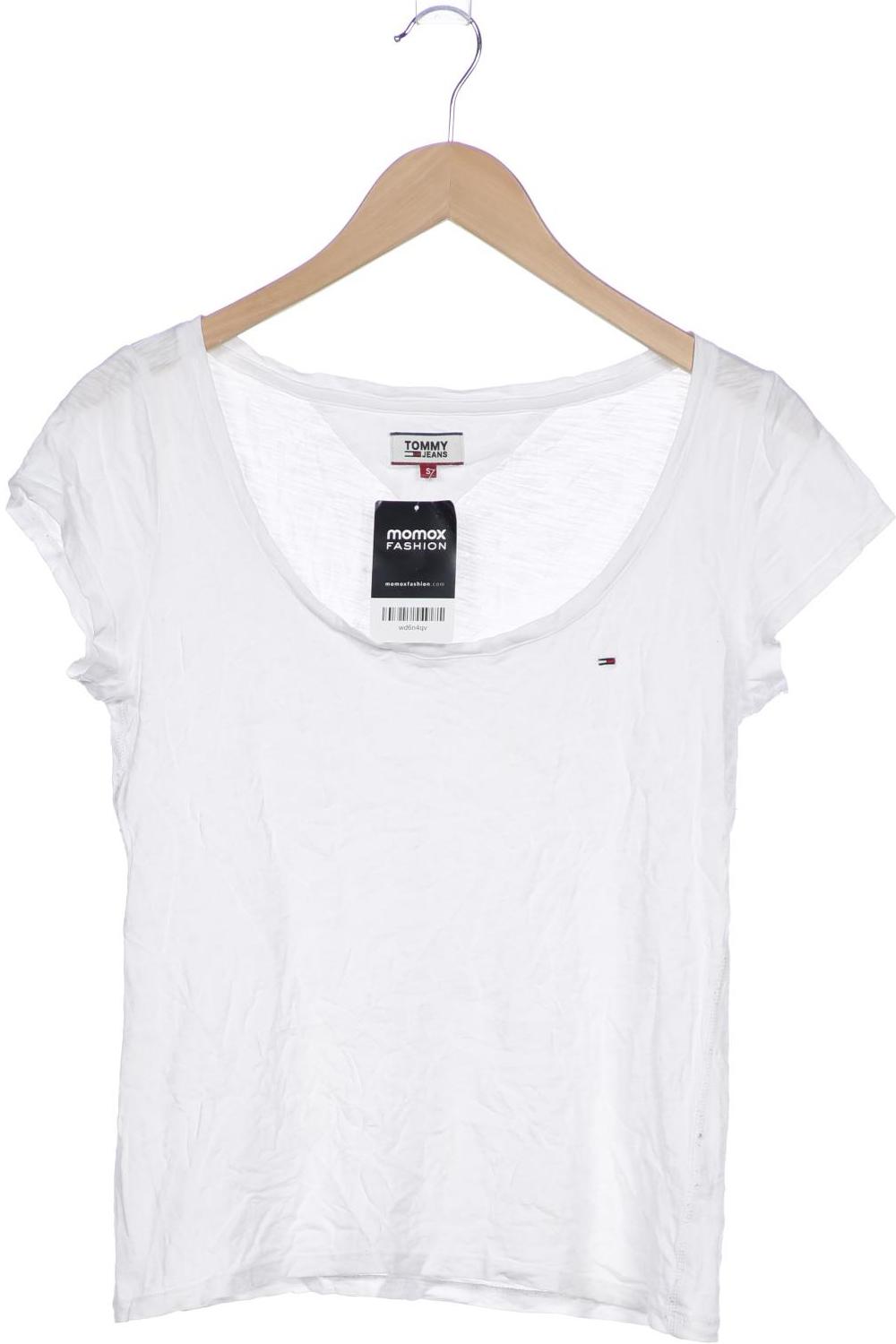 

Tommy Jeans Damen T-Shirt, weiß, Gr. 36