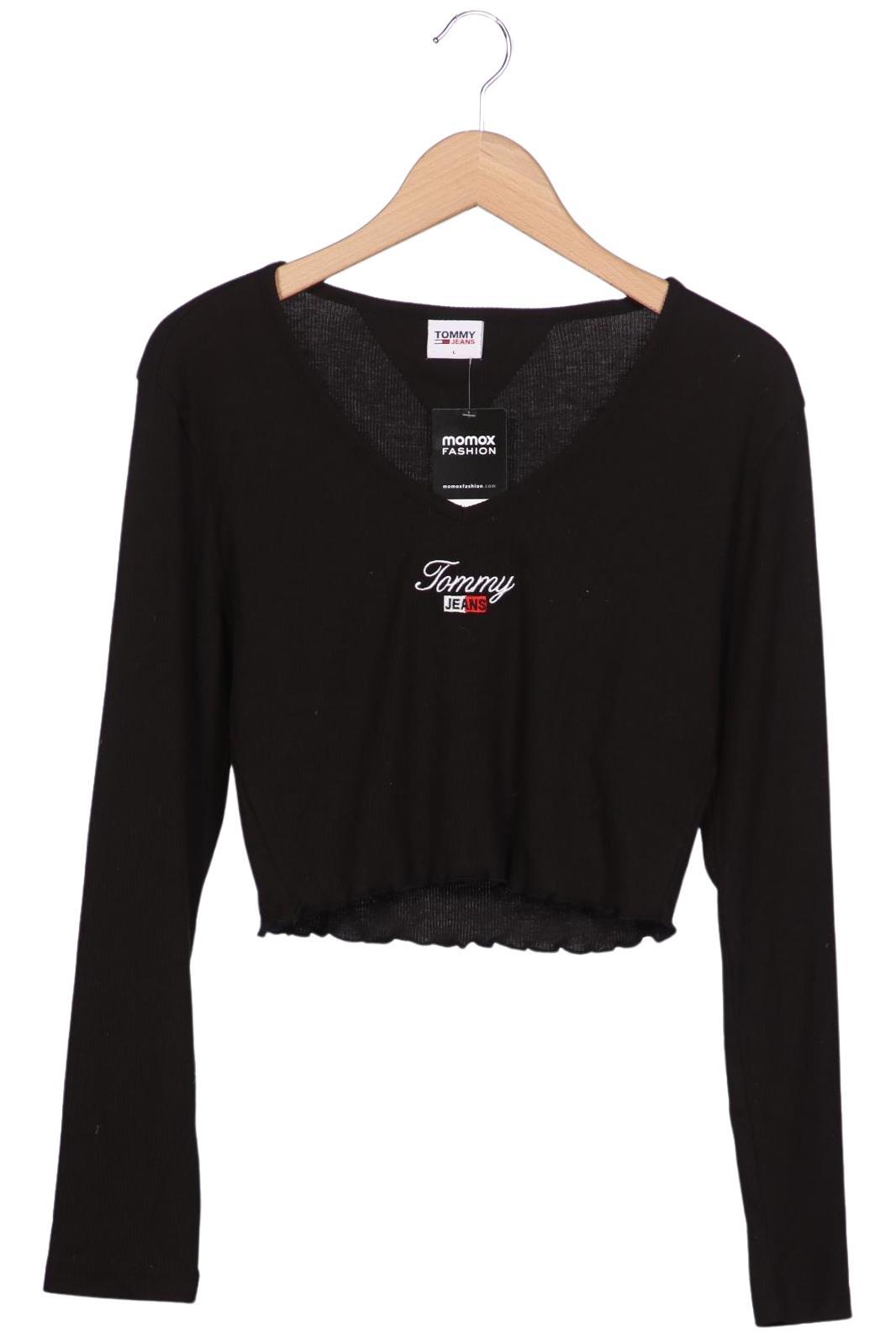 

Tommy Jeans Damen Langarmshirt, schwarz, Gr. 42