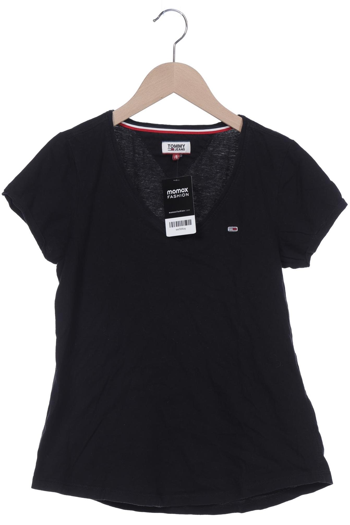 

Tommy Jeans Damen T-Shirt, schwarz, Gr. 36