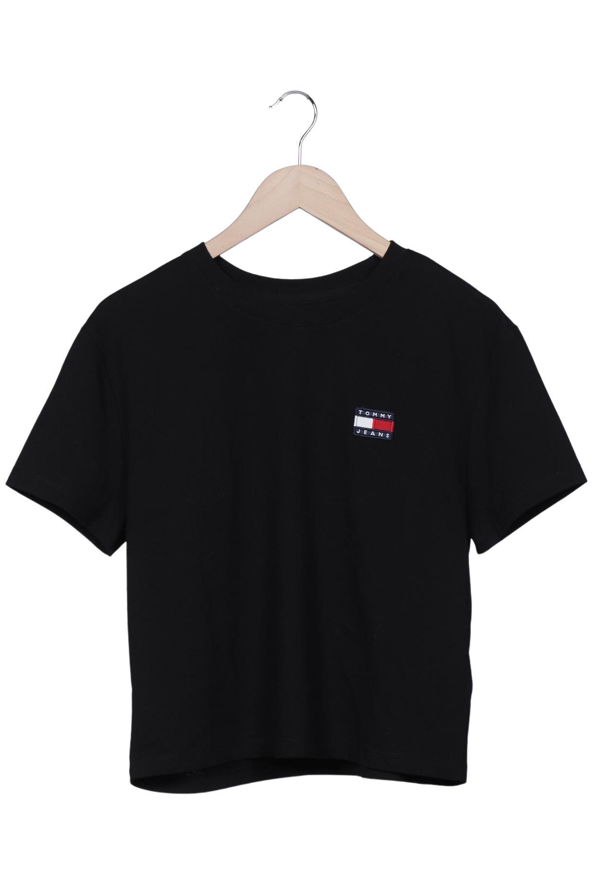 

Tommy Jeans Damen T-Shirt, schwarz, Gr. 38