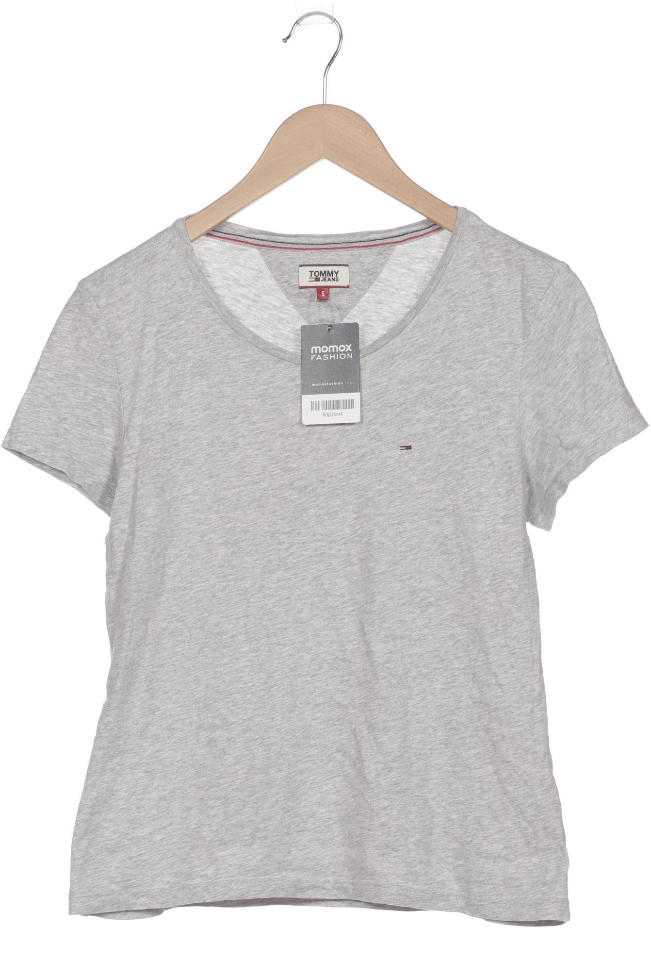 

Tommy Jeans Damen T-Shirt, grau, Gr. 36