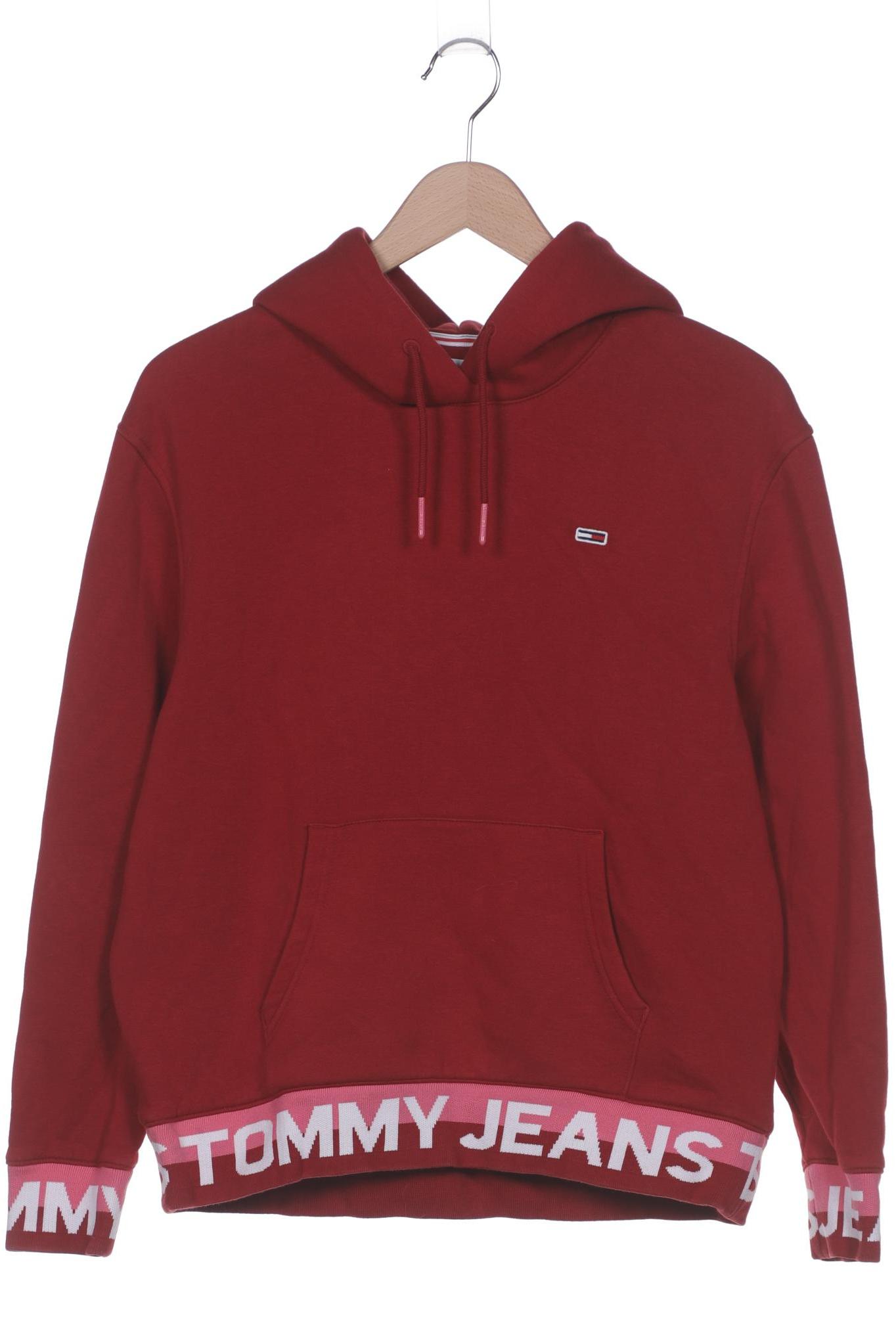 

Tommy Jeans Damen Kapuzenpullover, rot, Gr. 38