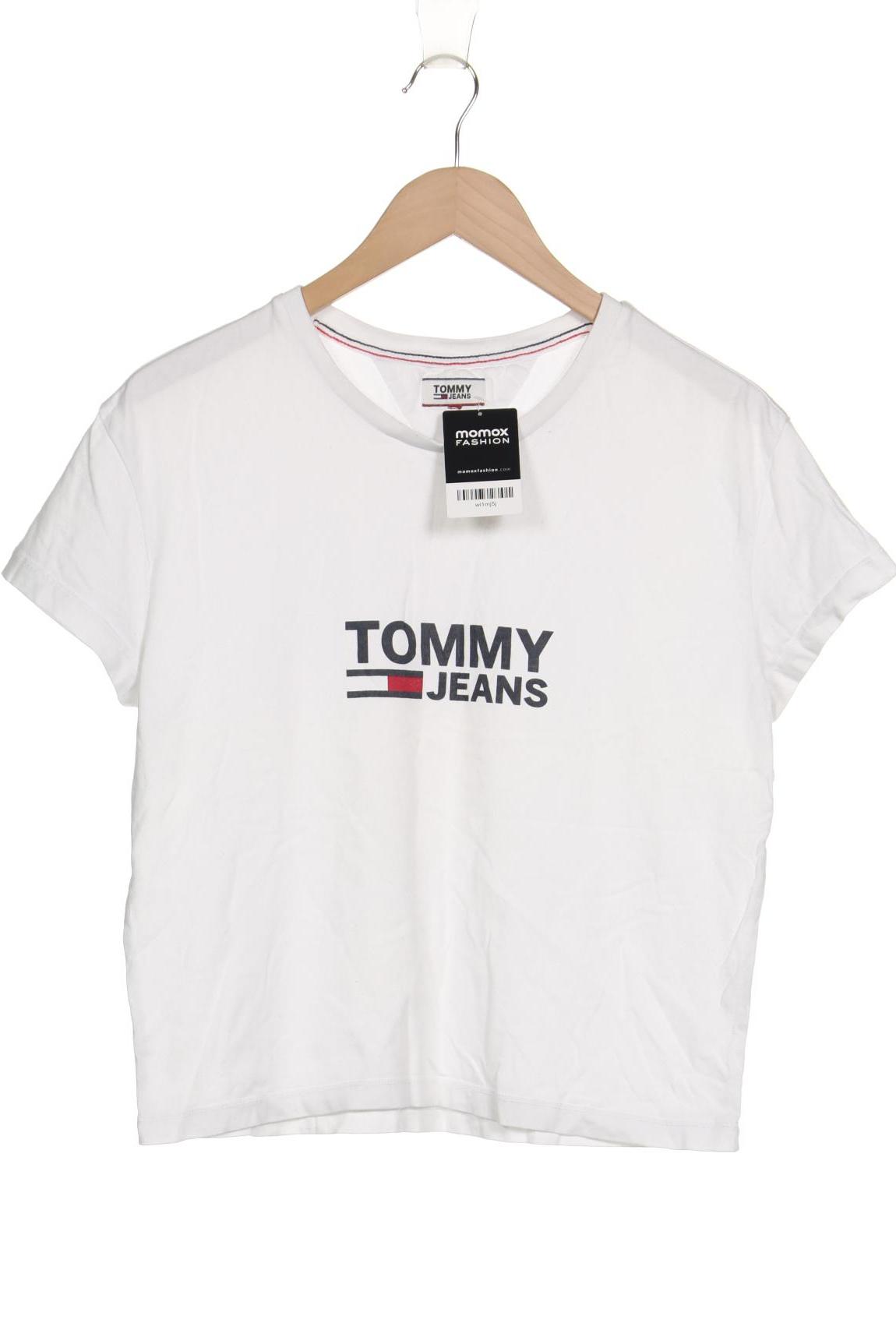 

Tommy Jeans Damen T-Shirt, weiß, Gr. 38