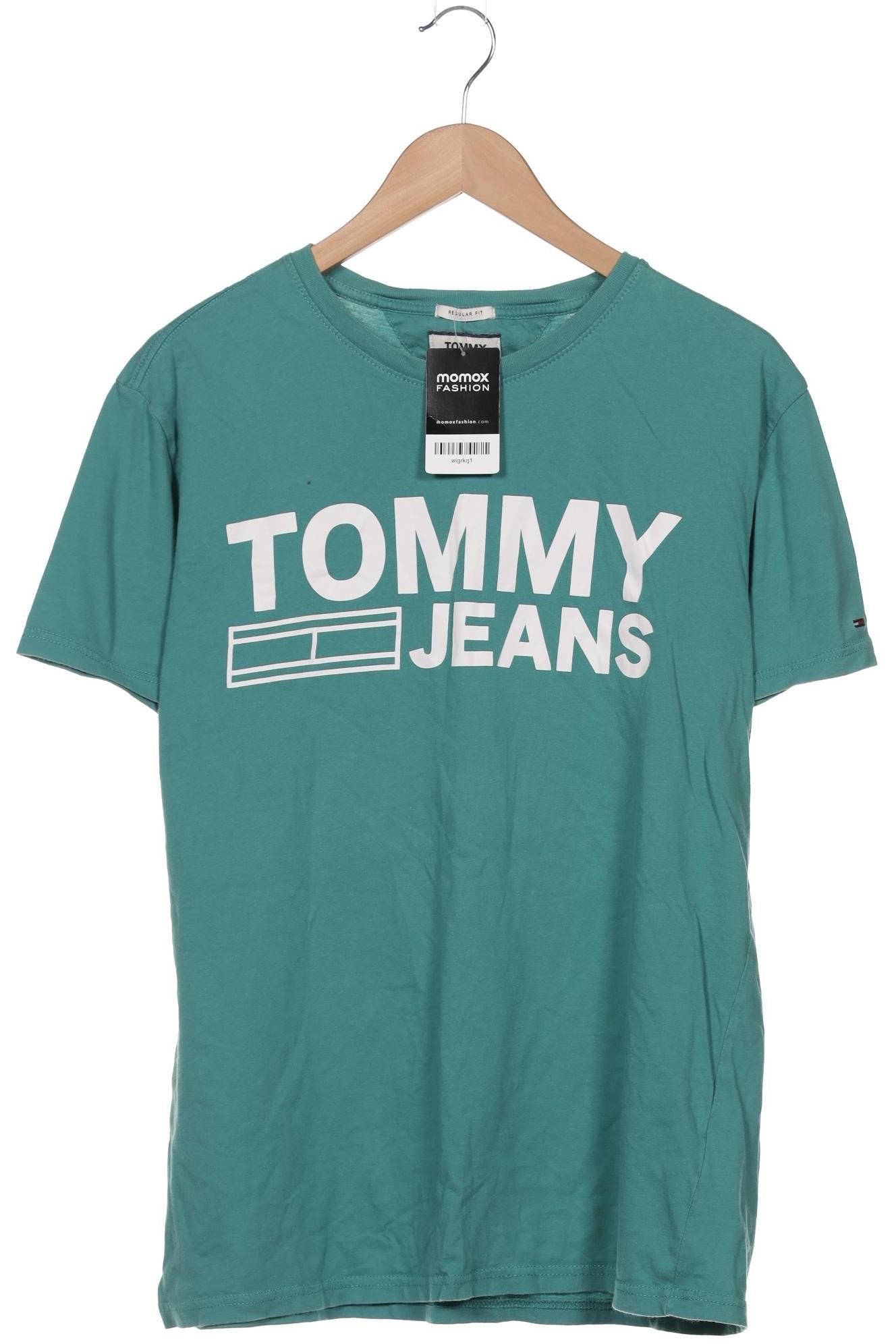 

Tommy Jeans Damen T-Shirt, türkis, Gr. 44