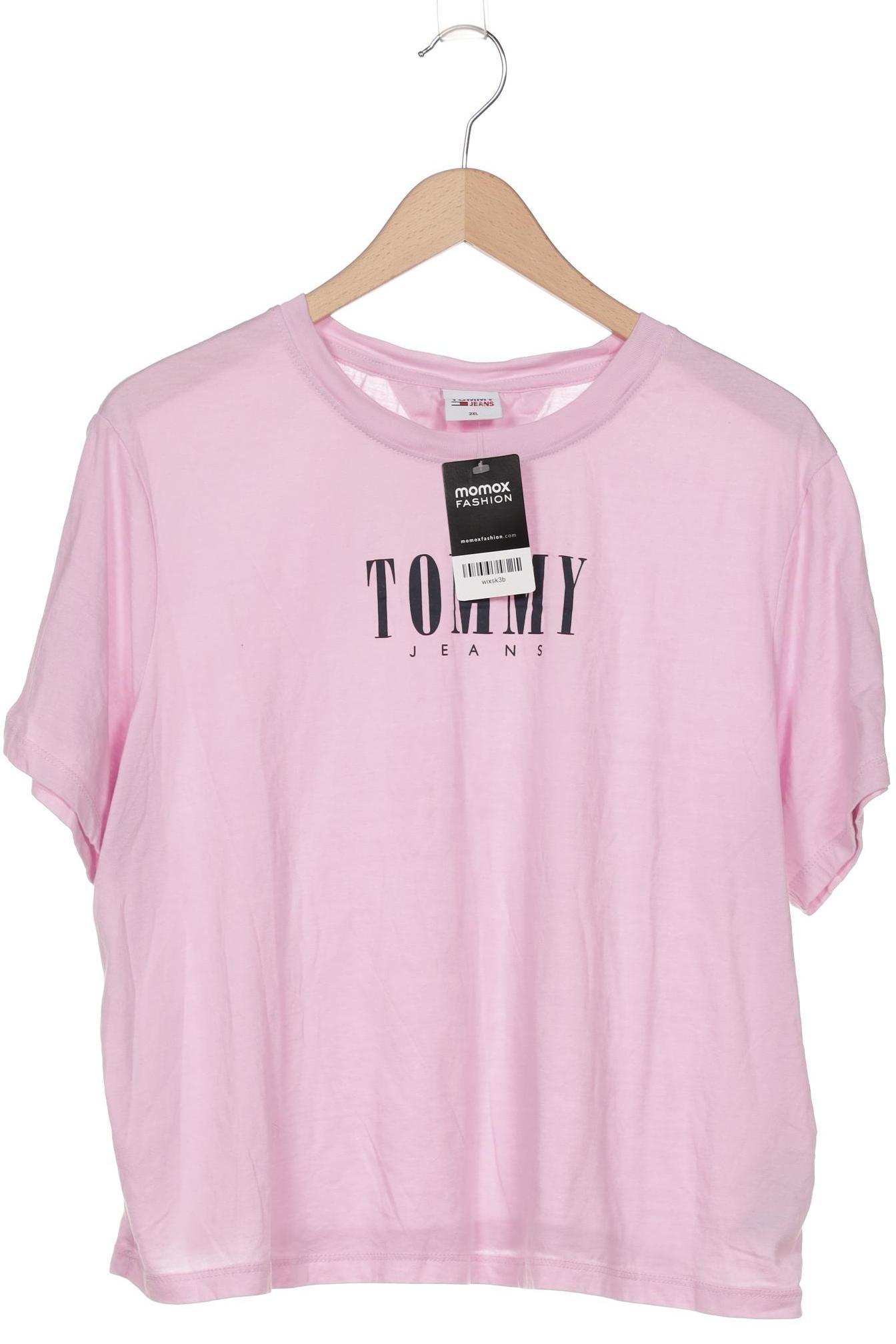 

Tommy Jeans Damen T-Shirt, pink, Gr. 46