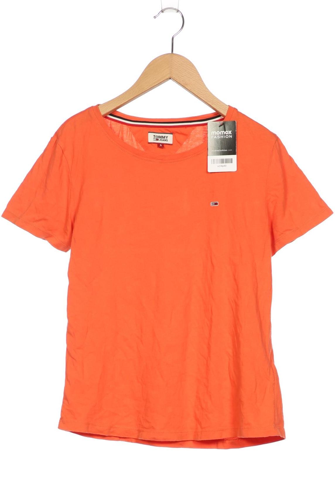 

Tommy Jeans Damen T-Shirt, rot, Gr. 36