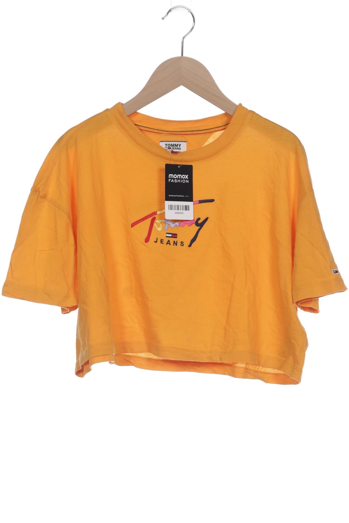 

Tommy Jeans Damen T-Shirt, orange, Gr. 34