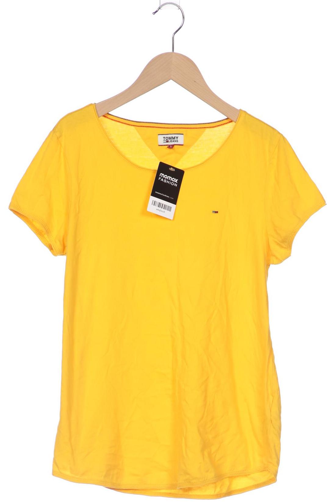 

Tommy Jeans Damen T-Shirt, gelb, Gr. 38