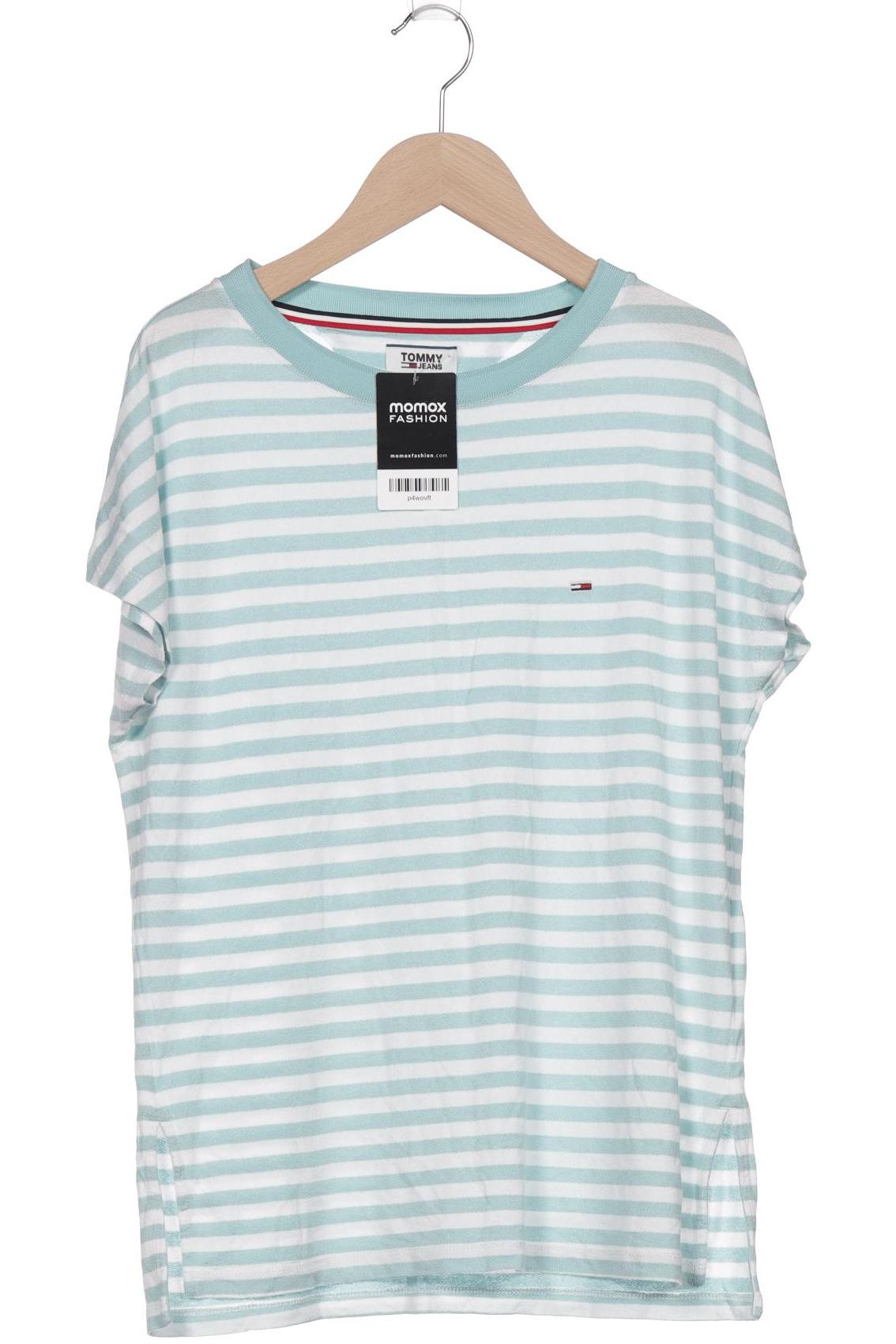 

Tommy Jeans Damen T-Shirt, türkis, Gr. 42