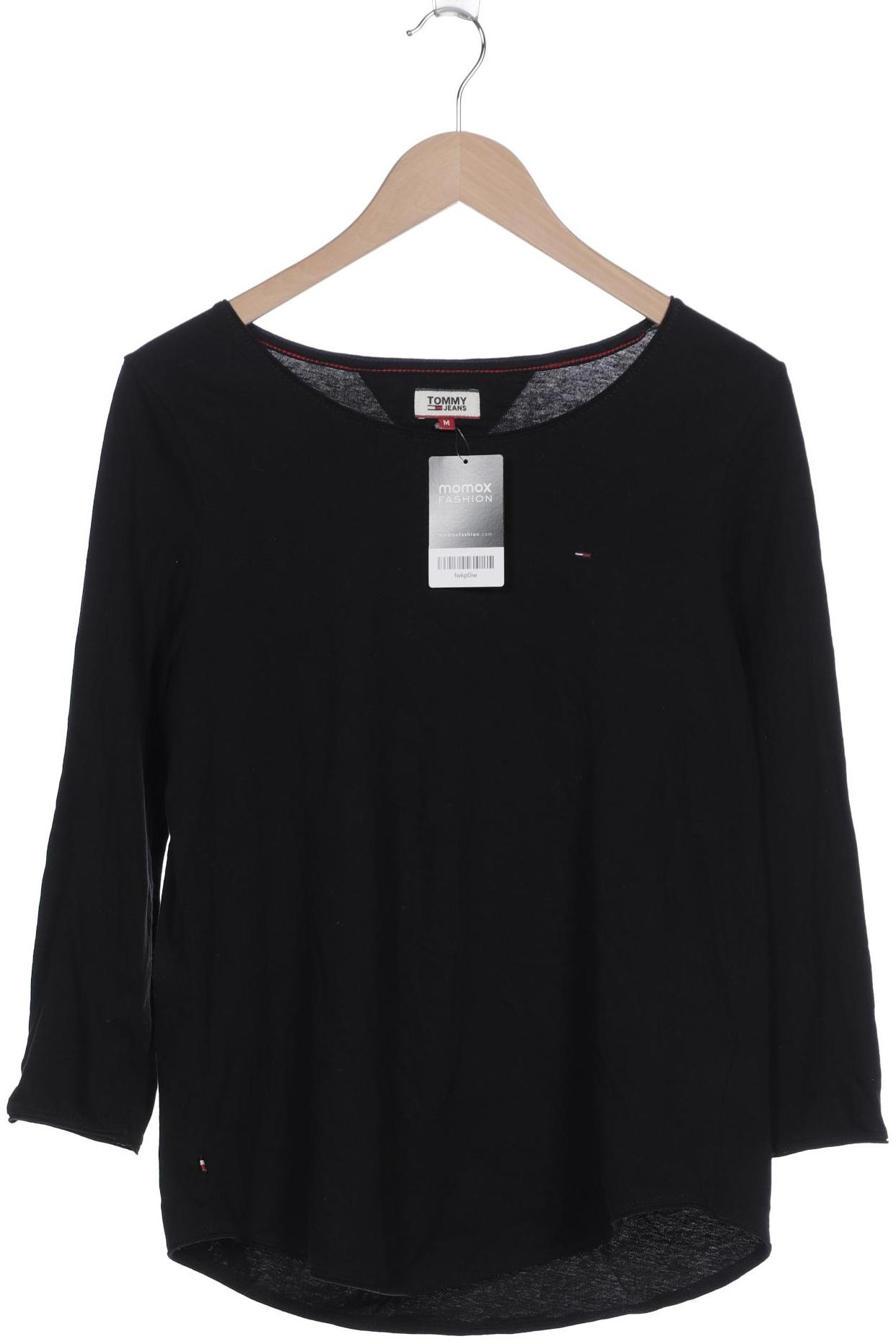 

Tommy Jeans Damen Langarmshirt, schwarz, Gr. 38