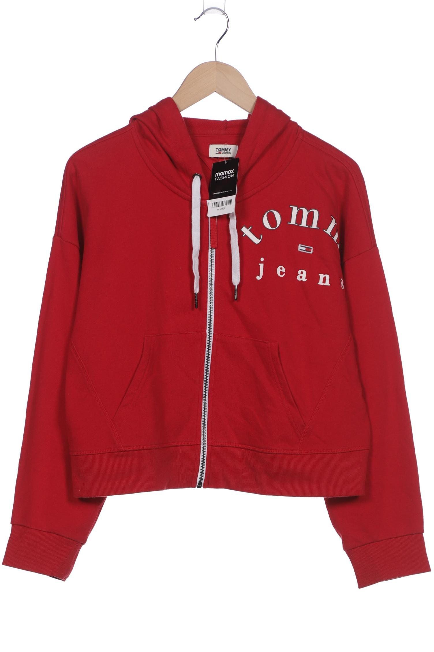 

Tommy Jeans Damen Kapuzenpullover, rot, Gr. 38