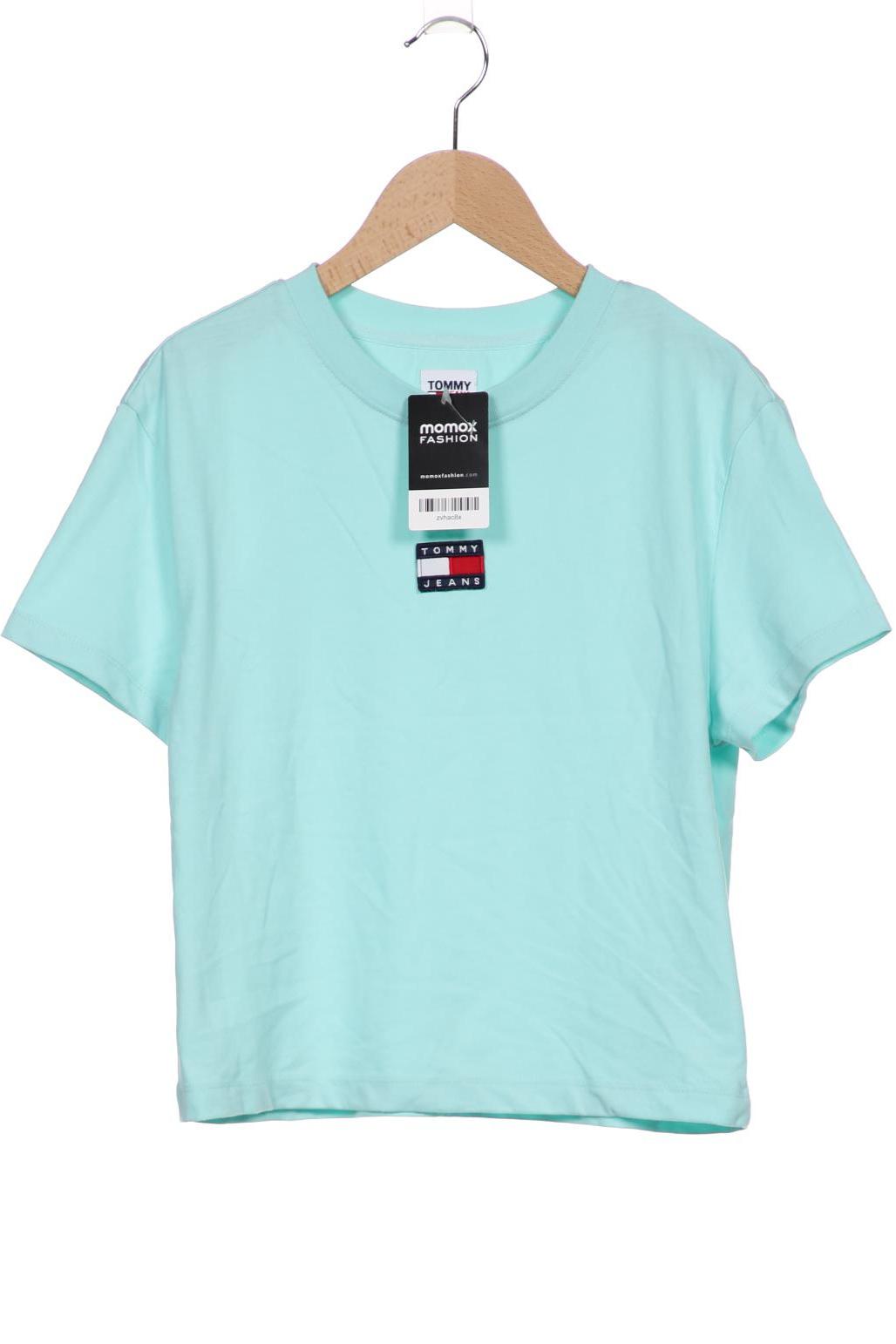 

Tommy Jeans Damen T-Shirt, türkis, Gr. 34