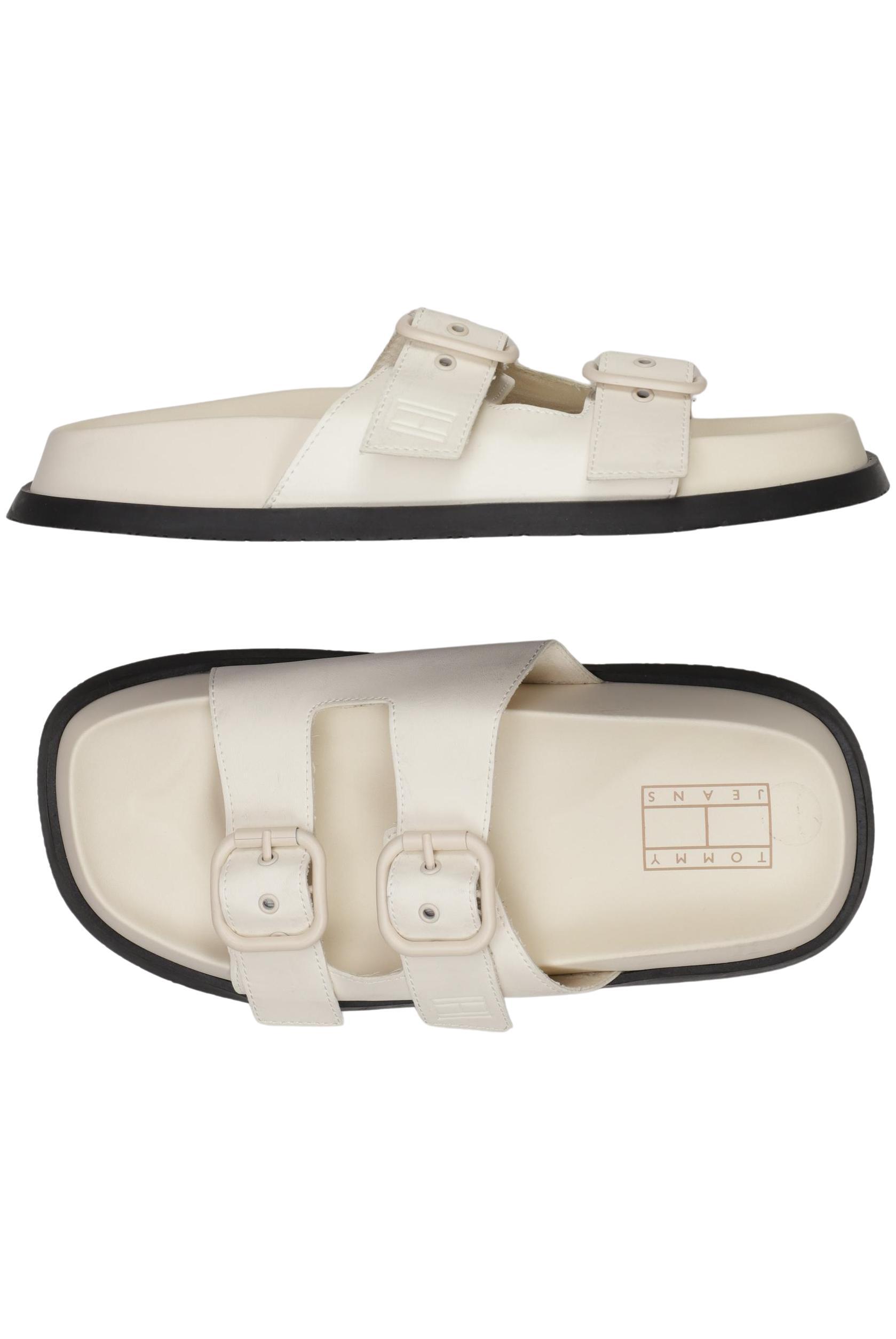 

Tommy Jeans Damen Sandale, cremeweiß, Gr. 39