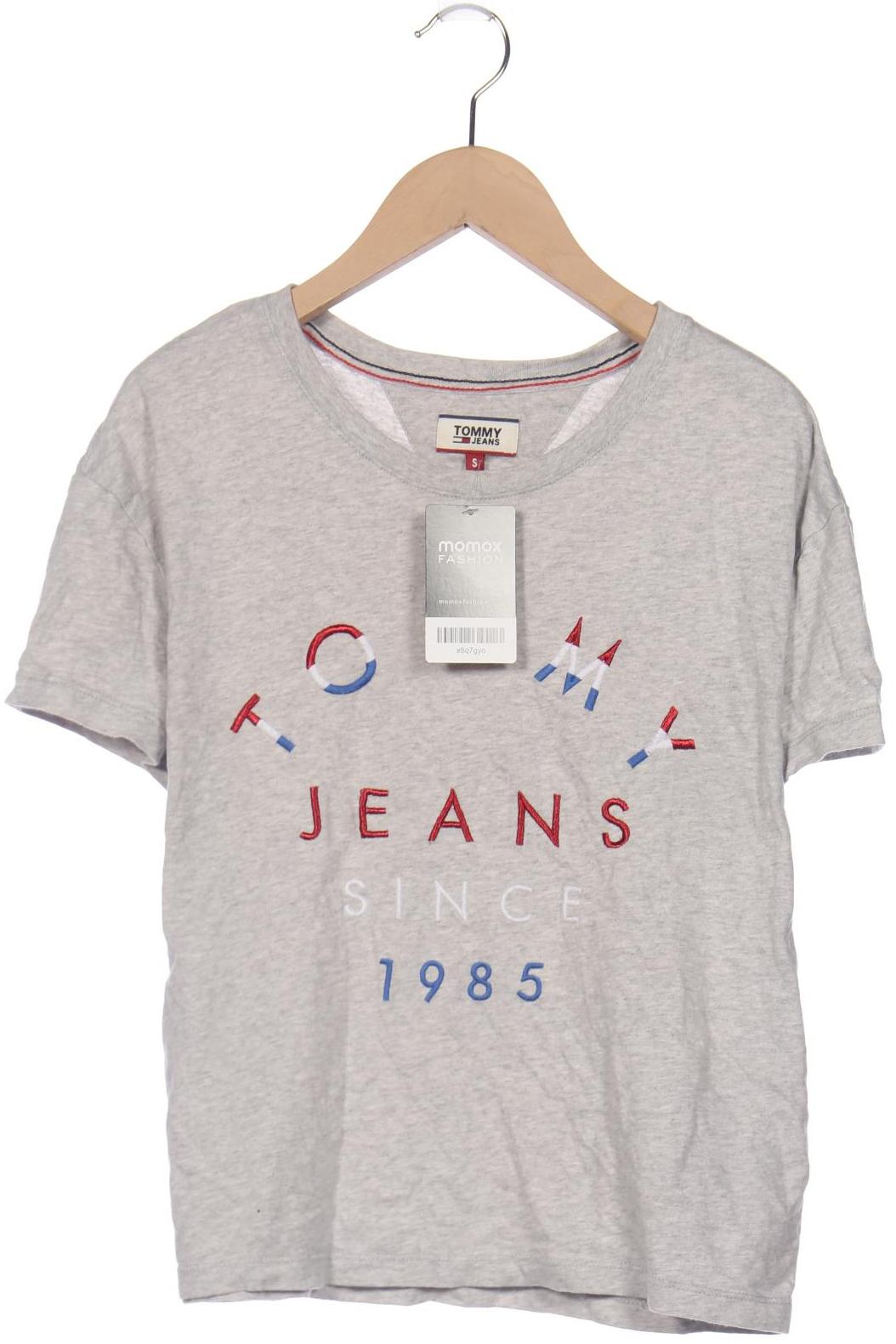 

Tommy Jeans Damen T-Shirt, grau, Gr. 36
