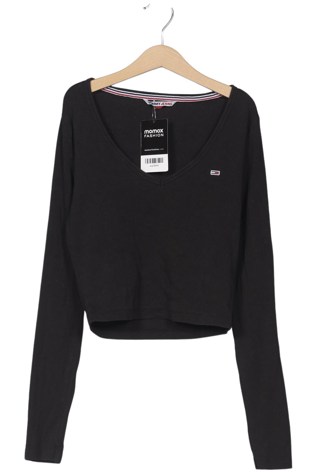 

Tommy Jeans Damen Langarmshirt, schwarz, Gr. 36