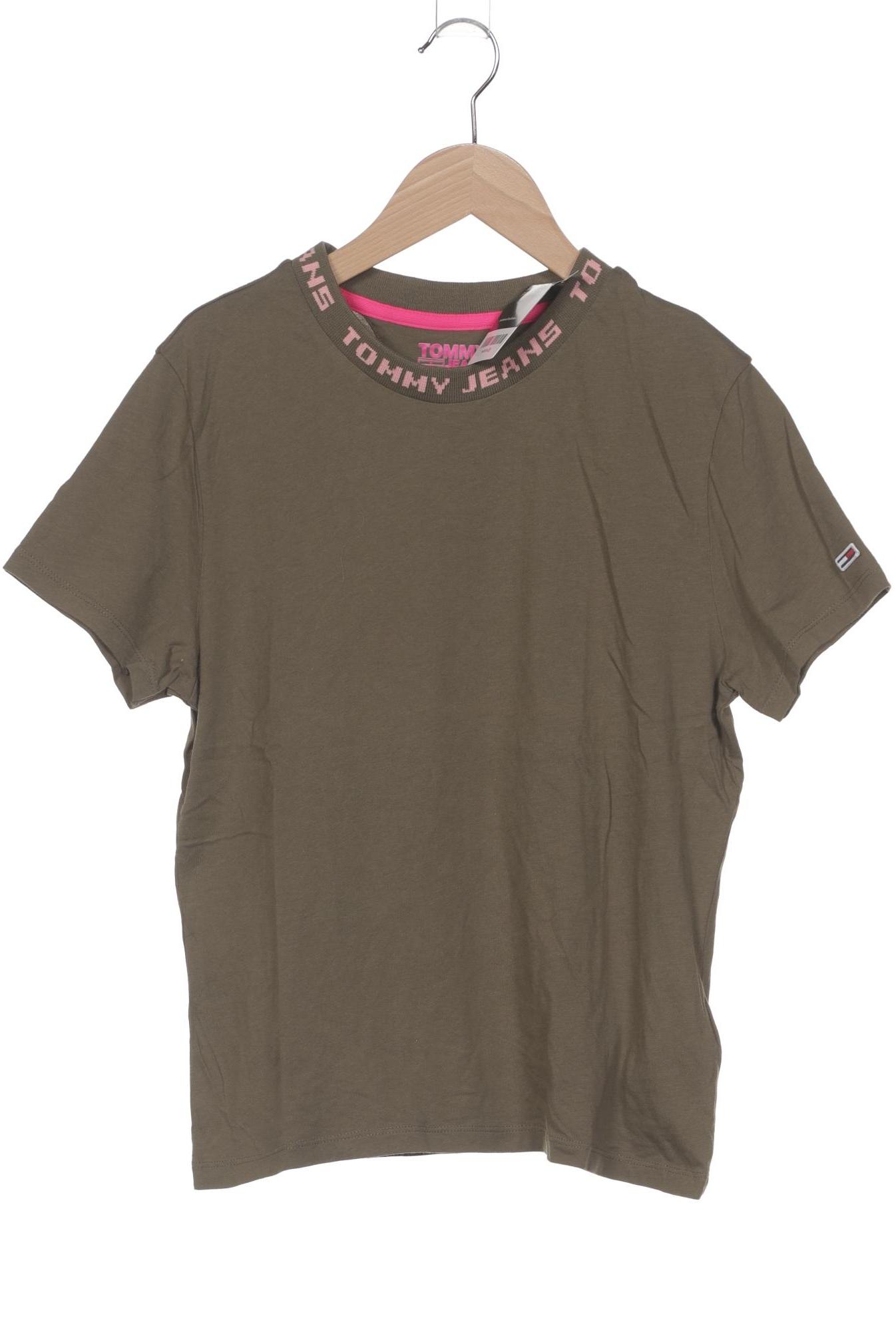 

Tommy Jeans Damen T-Shirt, grün, Gr. 38