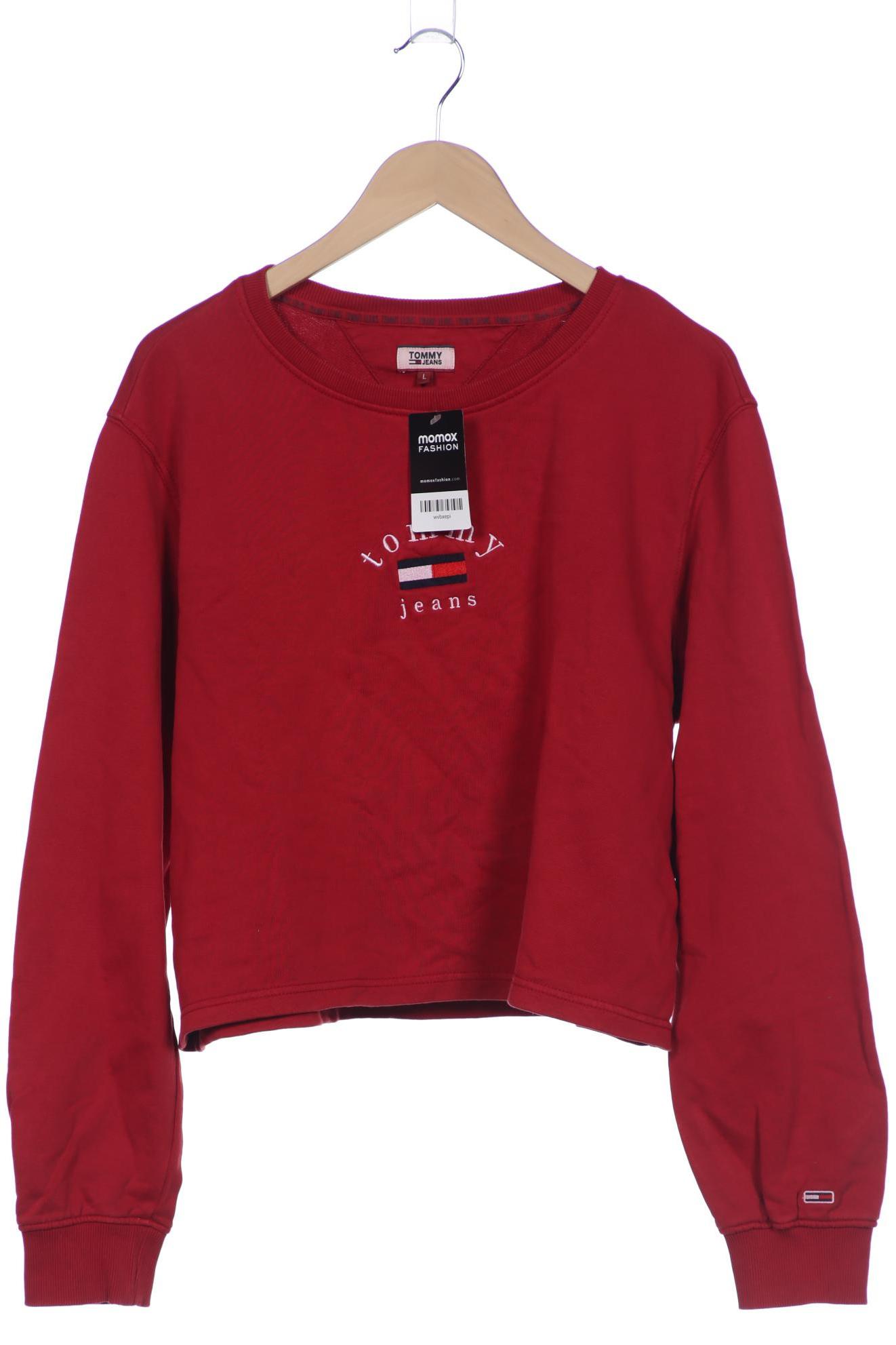 

Tommy Jeans Damen Sweatshirt, rot, Gr. 42