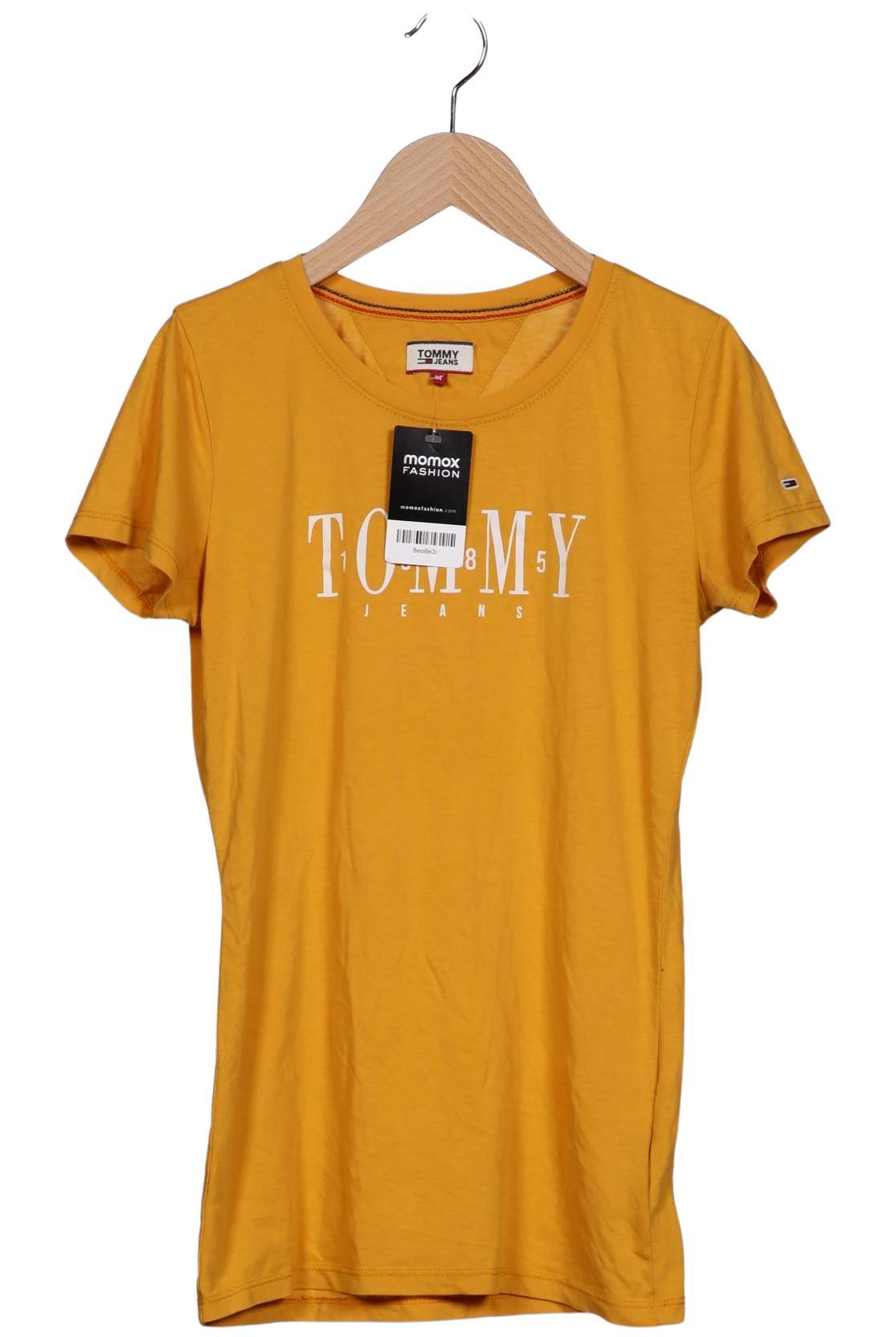 

Tommy Jeans Damen T-Shirt, gelb, Gr. 38