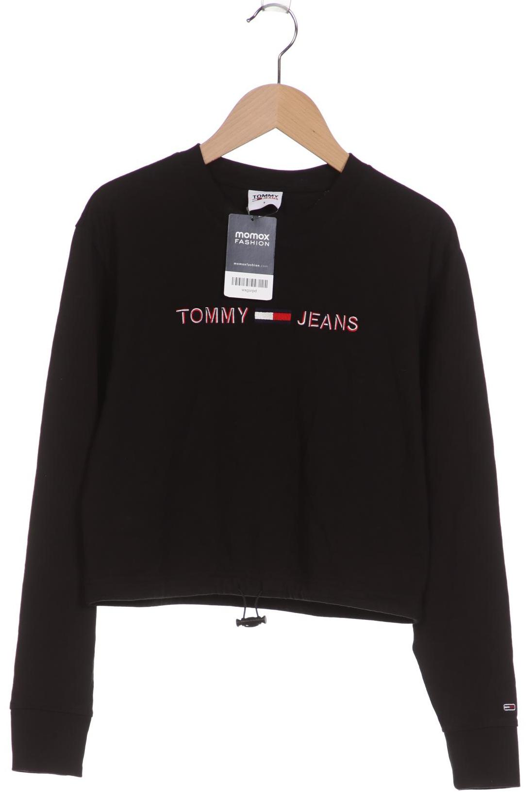 

Tommy Jeans Damen Langarmshirt, schwarz, Gr. 36