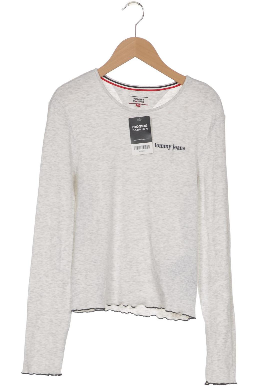 

Tommy Jeans Damen Langarmshirt, weiß