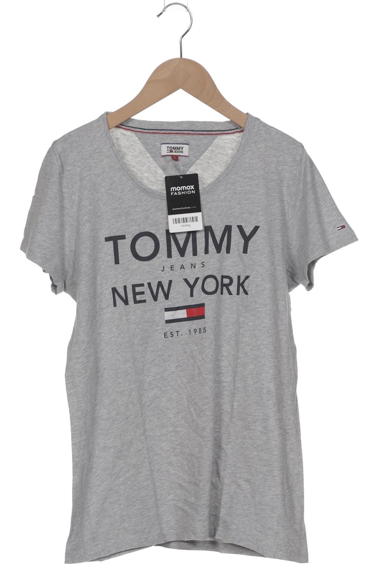 

Tommy Jeans Damen T-Shirt, grau, Gr. 42