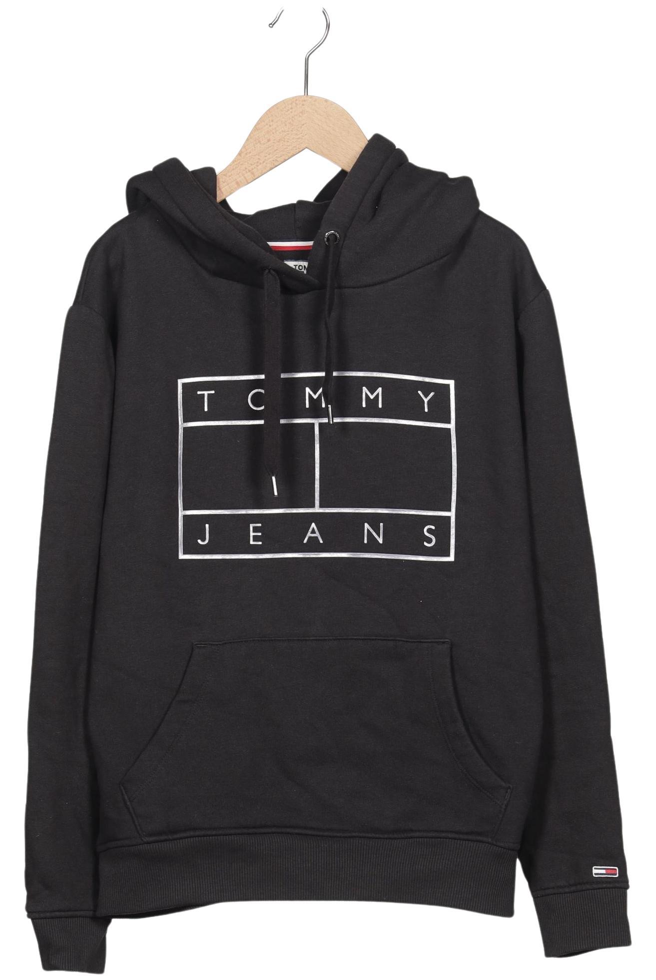 

Tommy Jeans Damen Kapuzenpullover, schwarz, Gr. 42