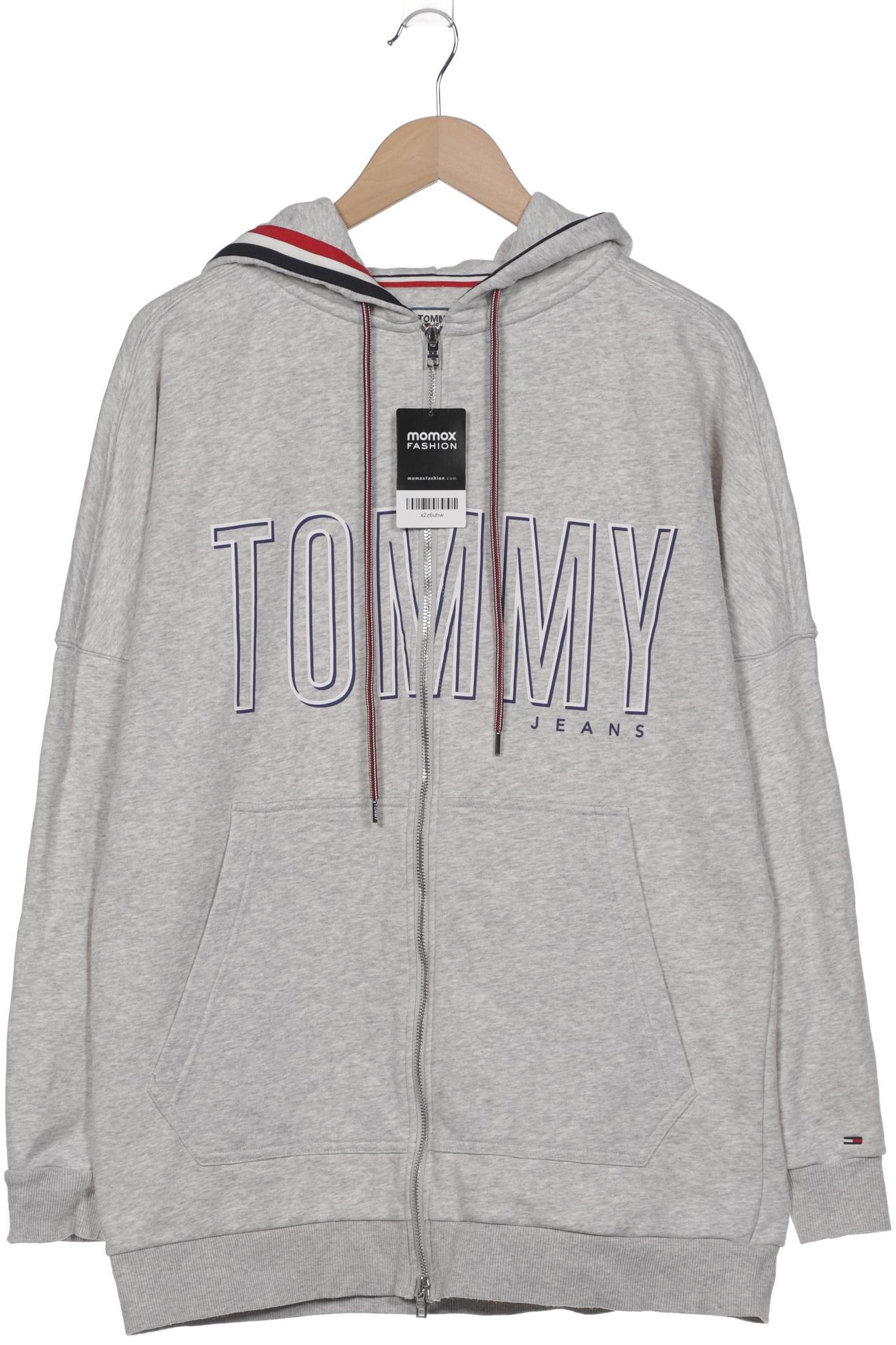 

Tommy Jeans Damen Kapuzenpullover, grau, Gr. 36