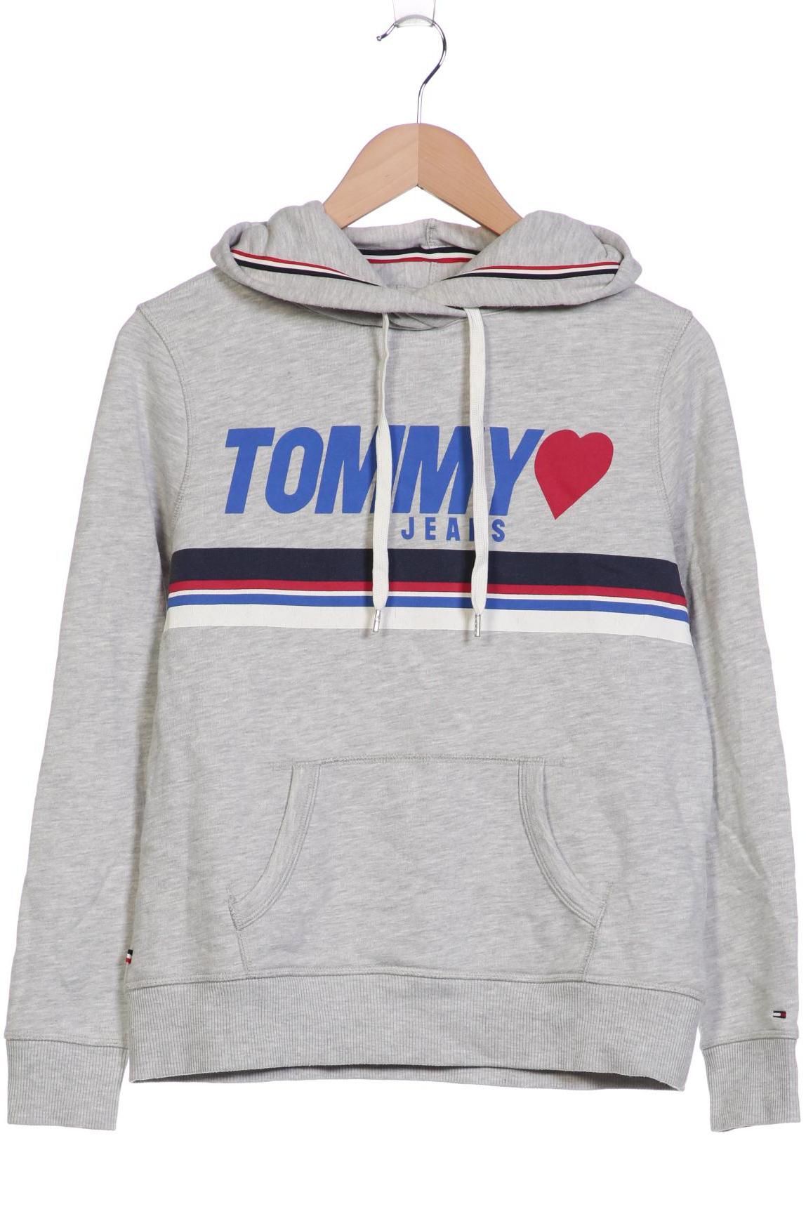 

Tommy Jeans Damen Kapuzenpullover, grau, Gr. 38