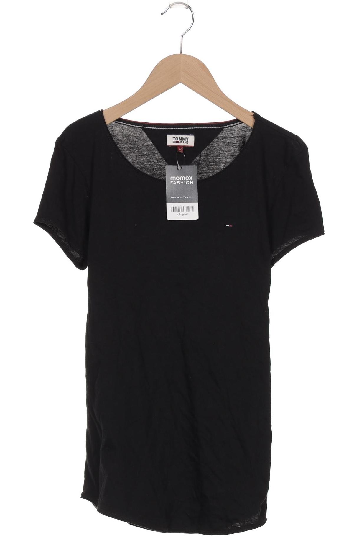 

Tommy Jeans Damen T-Shirt, schwarz, Gr. 34