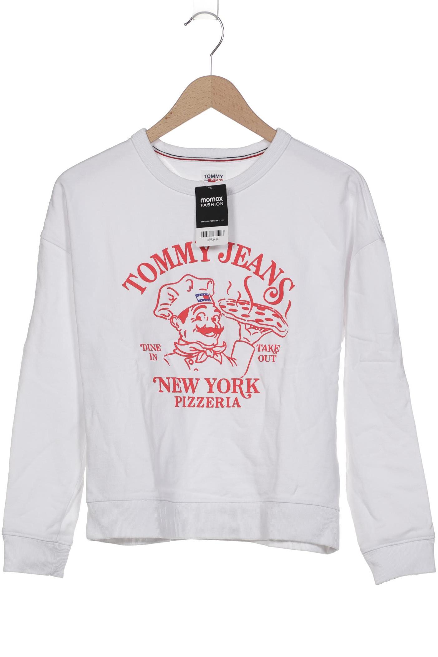 

Tommy Jeans Damen Sweatshirt, weiß, Gr. 38