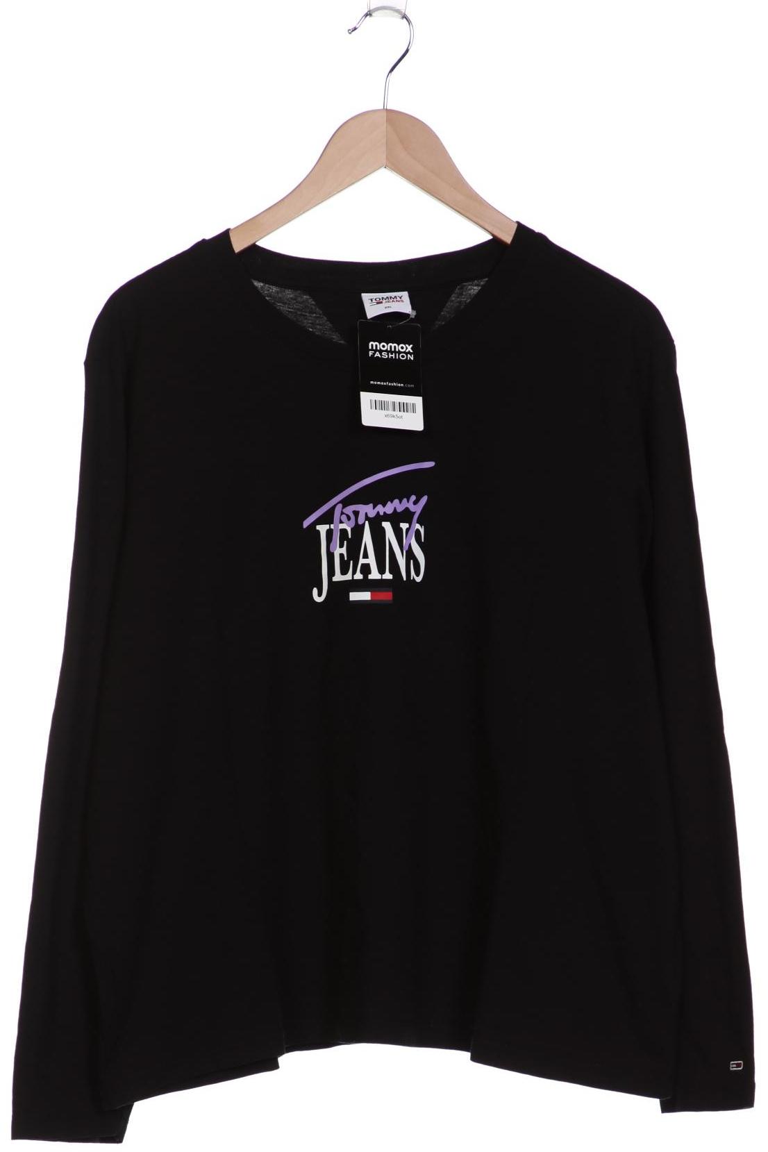 

Tommy Jeans Damen Langarmshirt, schwarz, Gr. 46