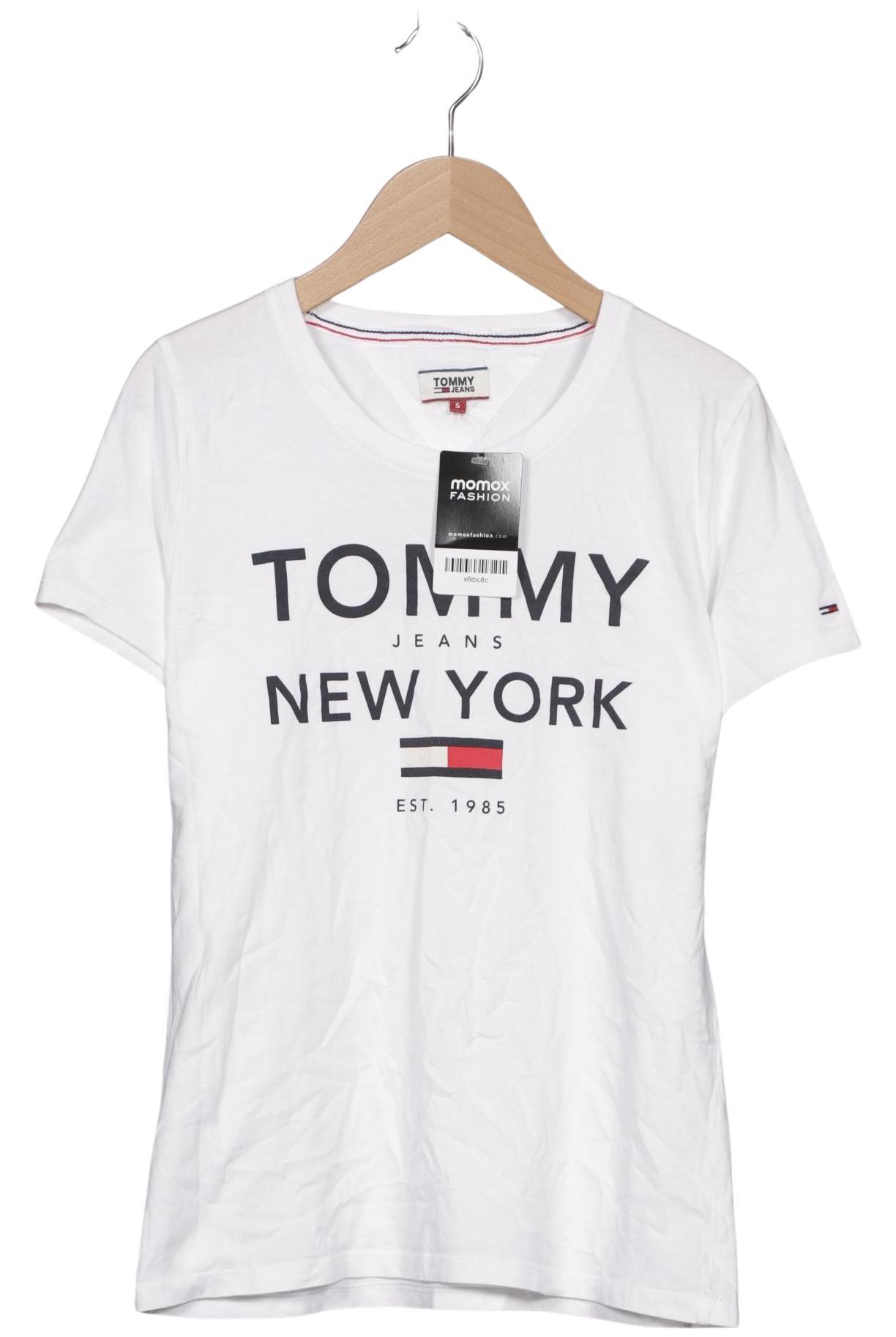 

Tommy Jeans Damen T-Shirt, weiß, Gr. 36