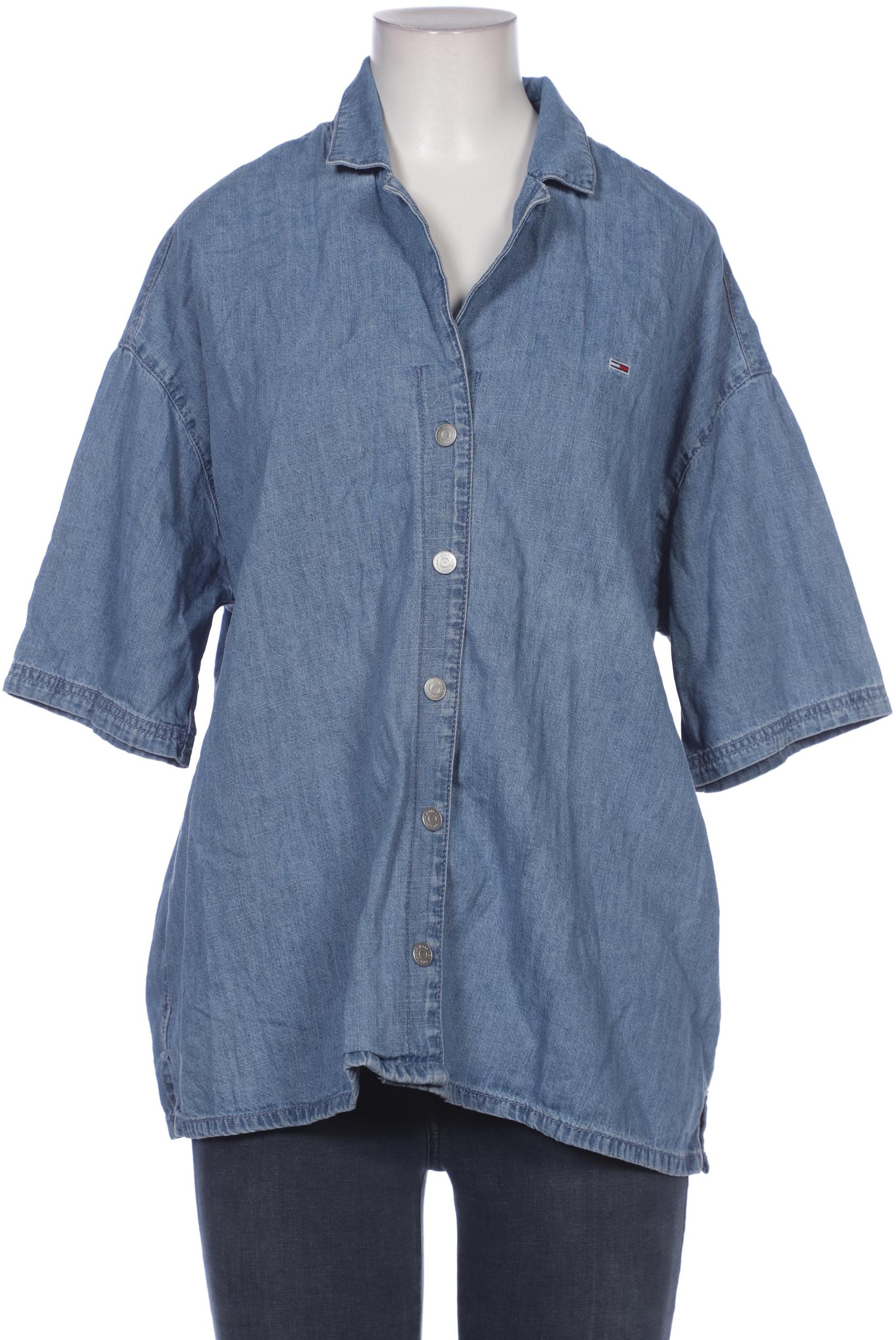 

Tommy Jeans Damen Bluse, blau, Gr. 38