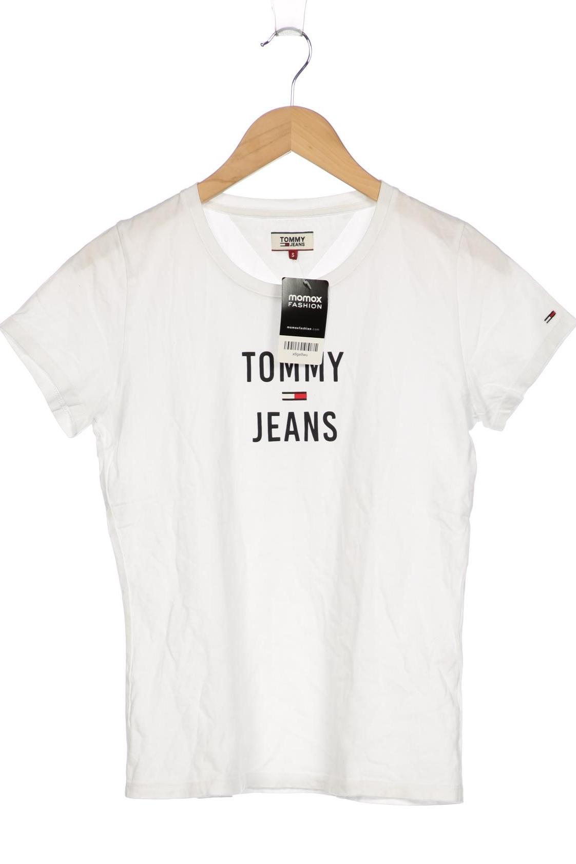 

Tommy Jeans Damen T-Shirt, weiß, Gr. 36