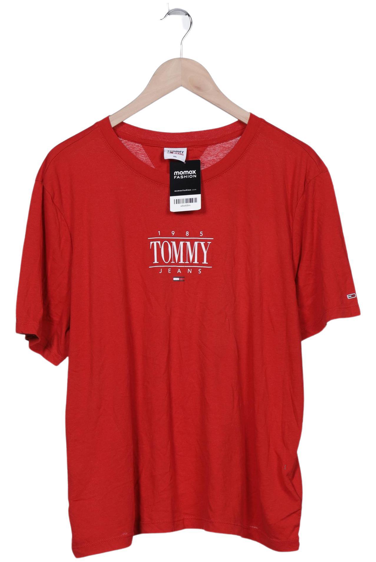 

Tommy Jeans Damen T-Shirt, rot, Gr. 48