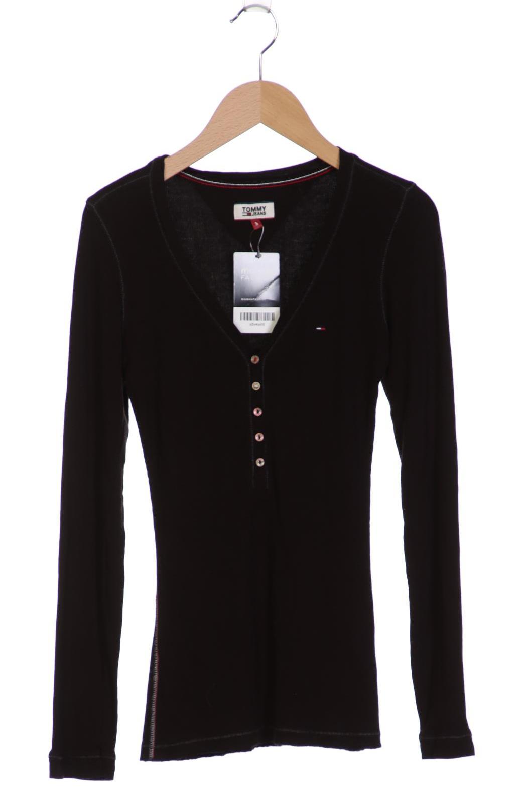 

Tommy Jeans Damen Langarmshirt, schwarz, Gr. 36