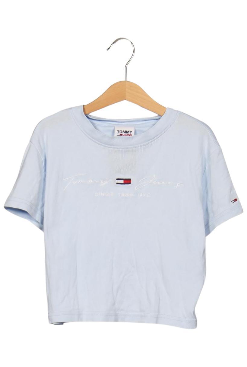 

Tommy Jeans Damen T-Shirt, hellblau, Gr. 34