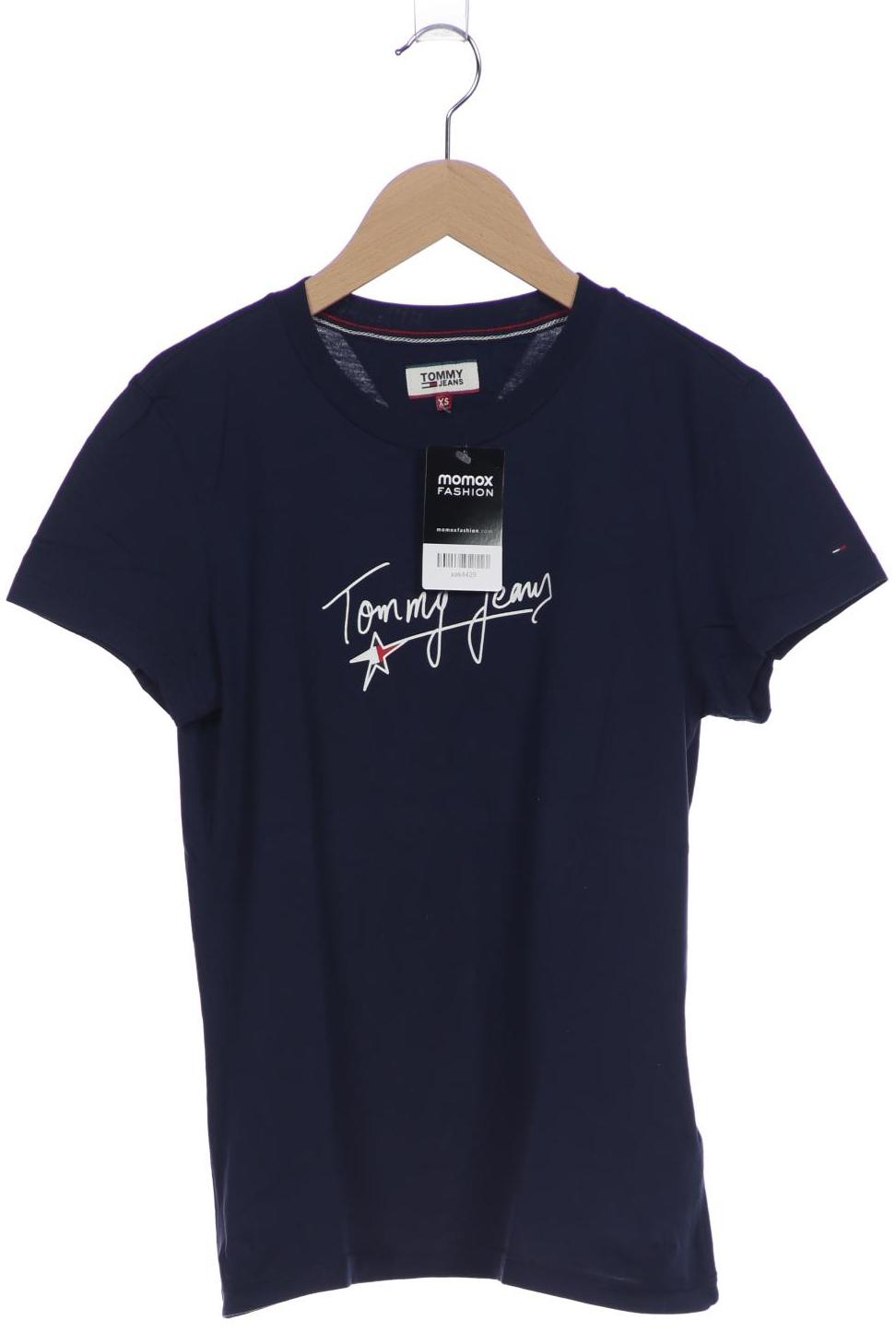 

Tommy Jeans Damen T-Shirt, marineblau, Gr. 34