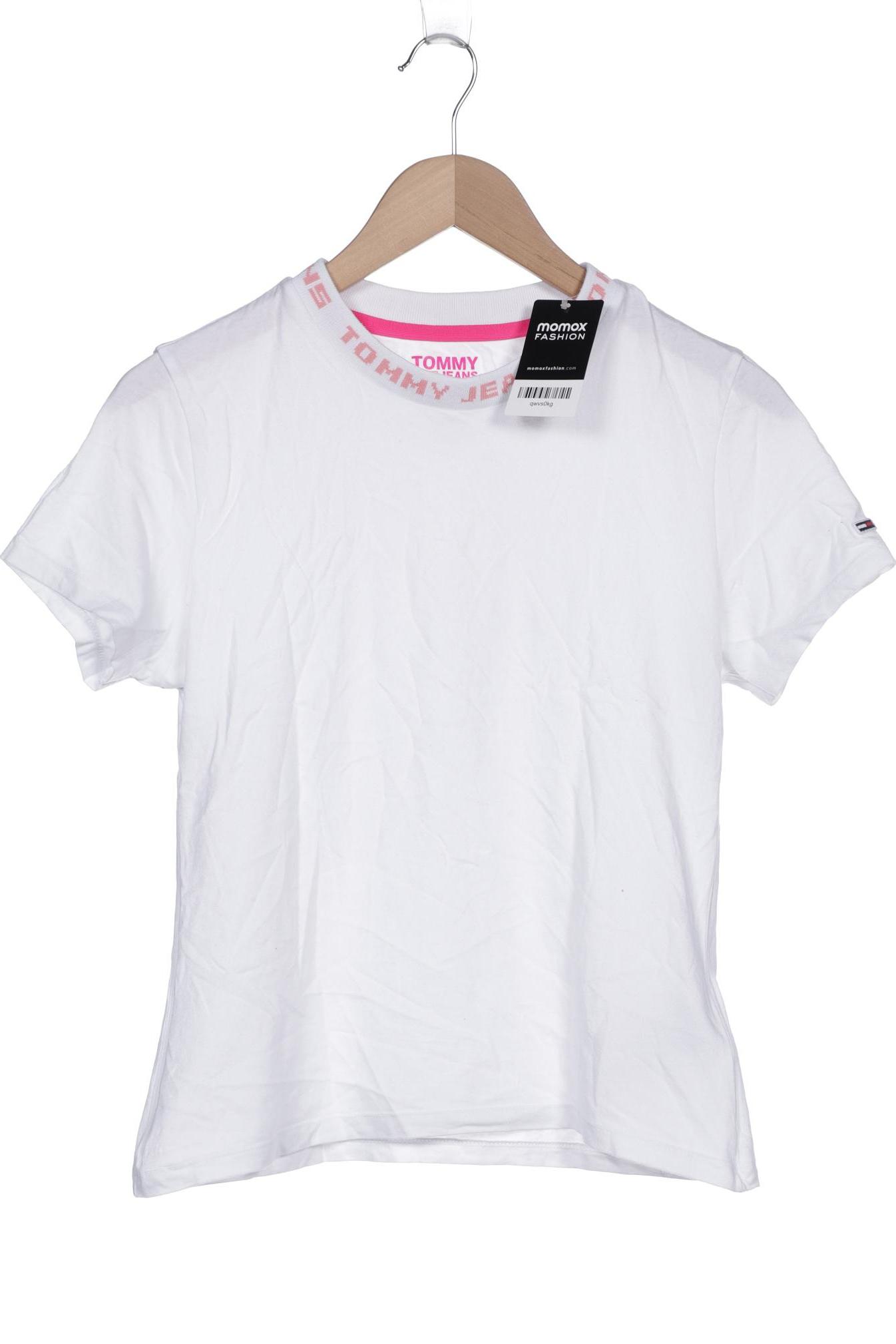 

Tommy Jeans Damen T-Shirt, weiß, Gr. 38