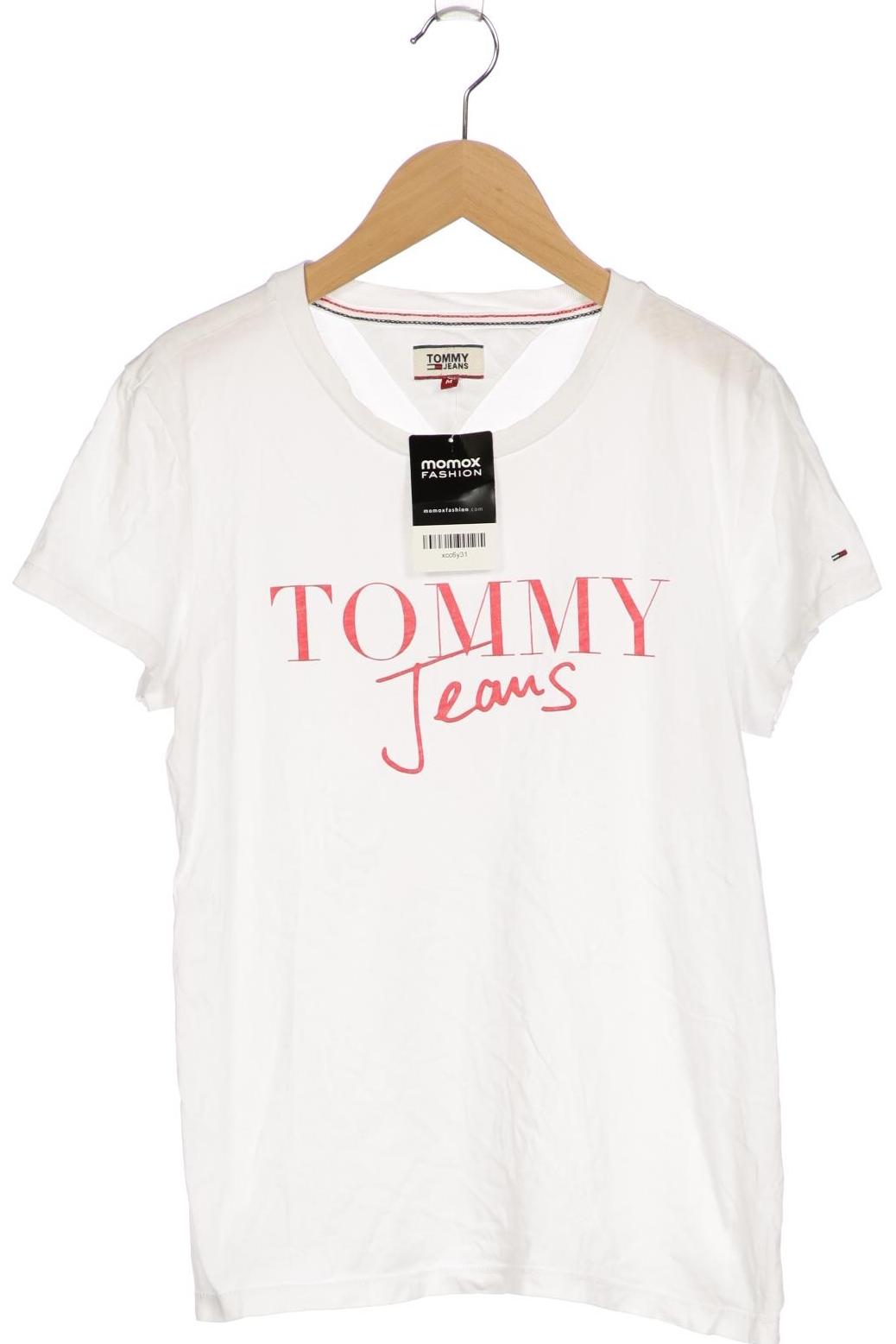 

Tommy Jeans Damen T-Shirt, weiß, Gr. 38