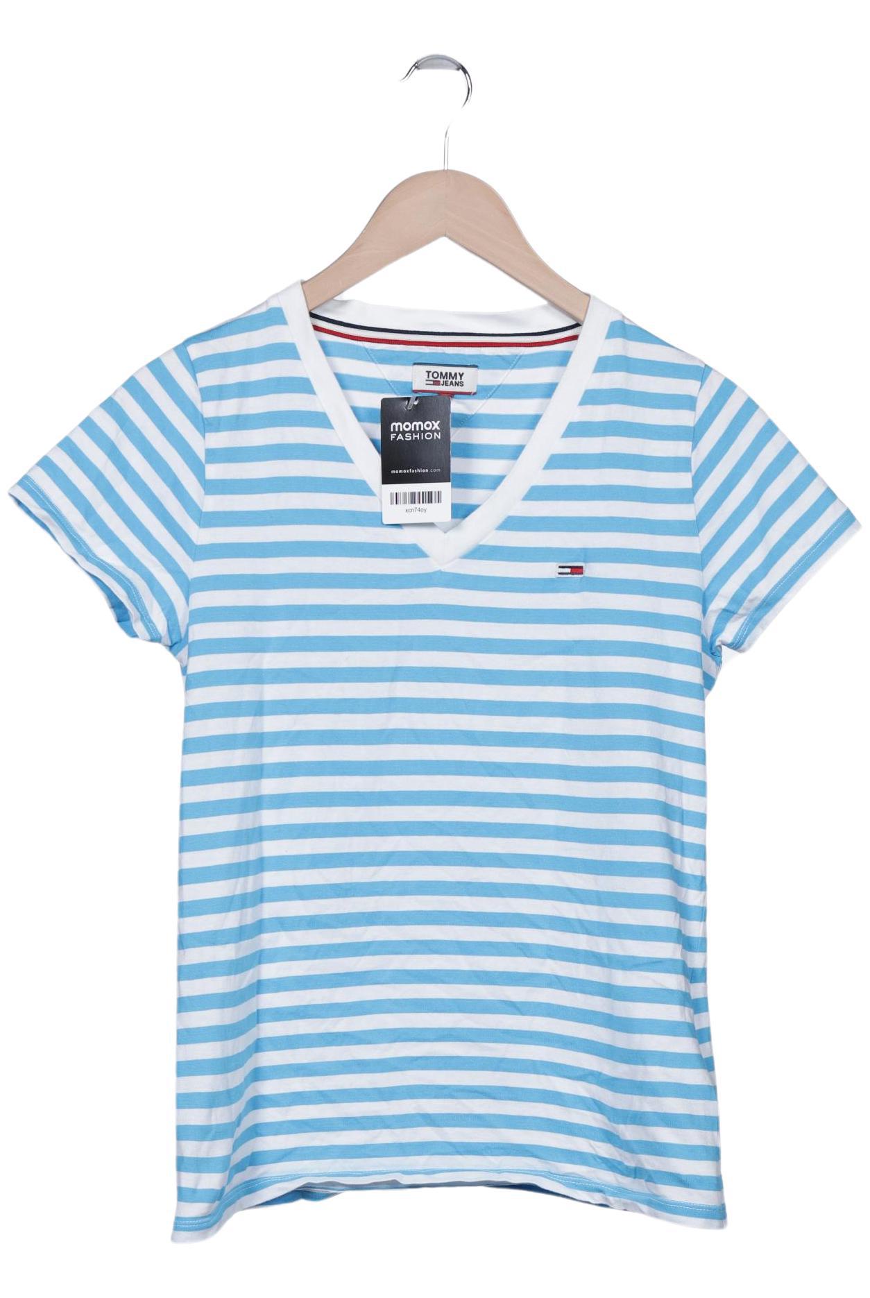 

Tommy Jeans Damen T-Shirt, blau, Gr. 36