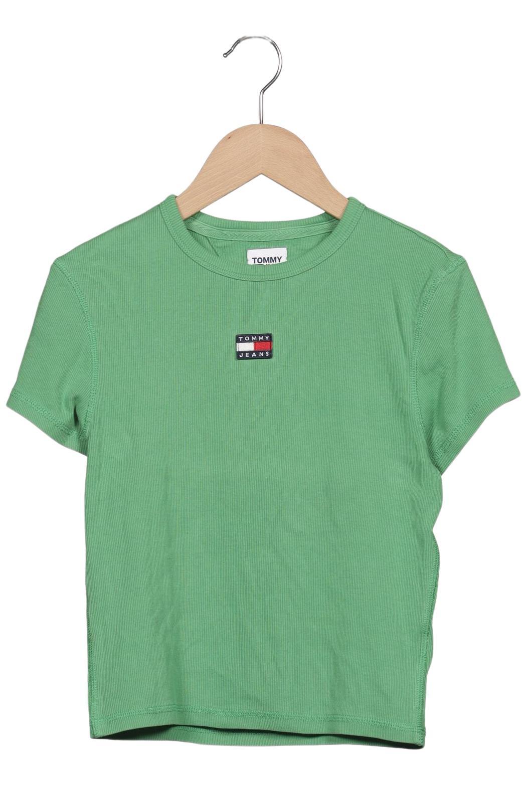 

Tommy Jeans Damen T-Shirt, grün, Gr. 36